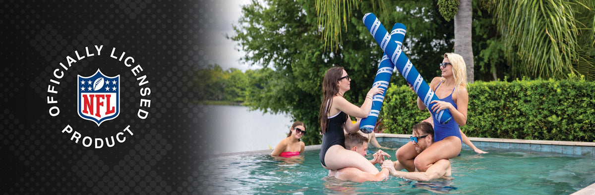 NFL Pool Noodles