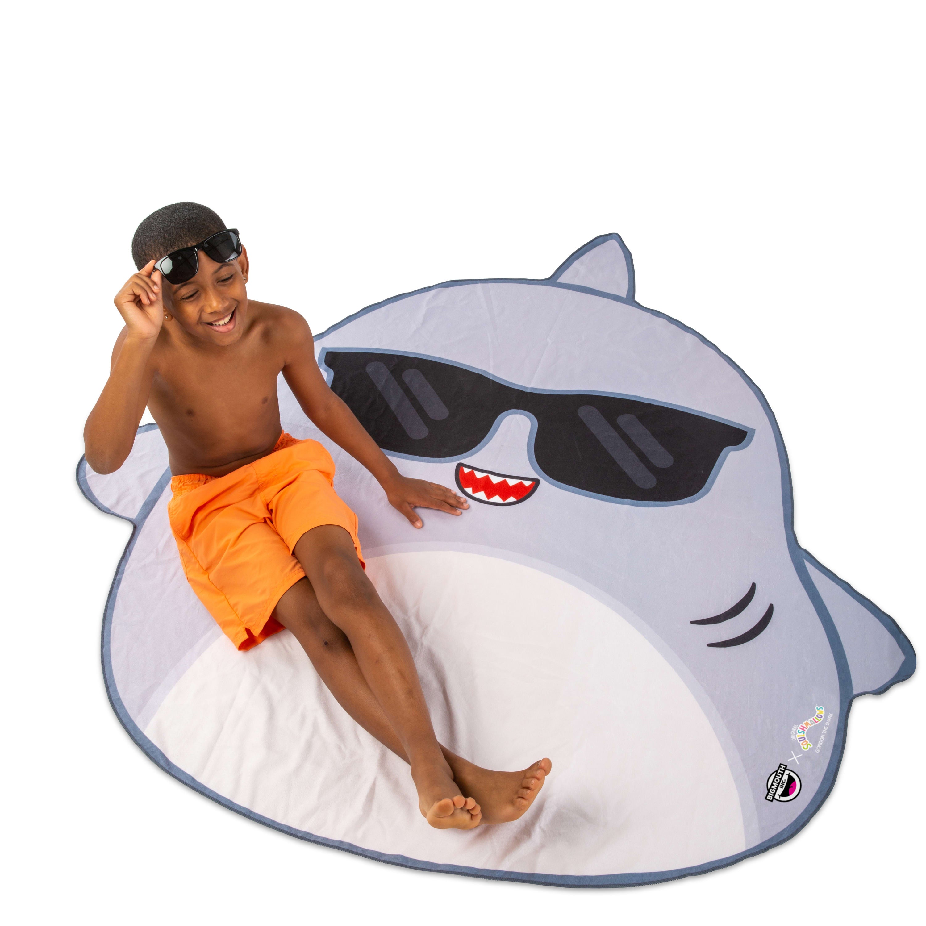BigMouth X Squishmallows Gordon the Shark Beach Blanket