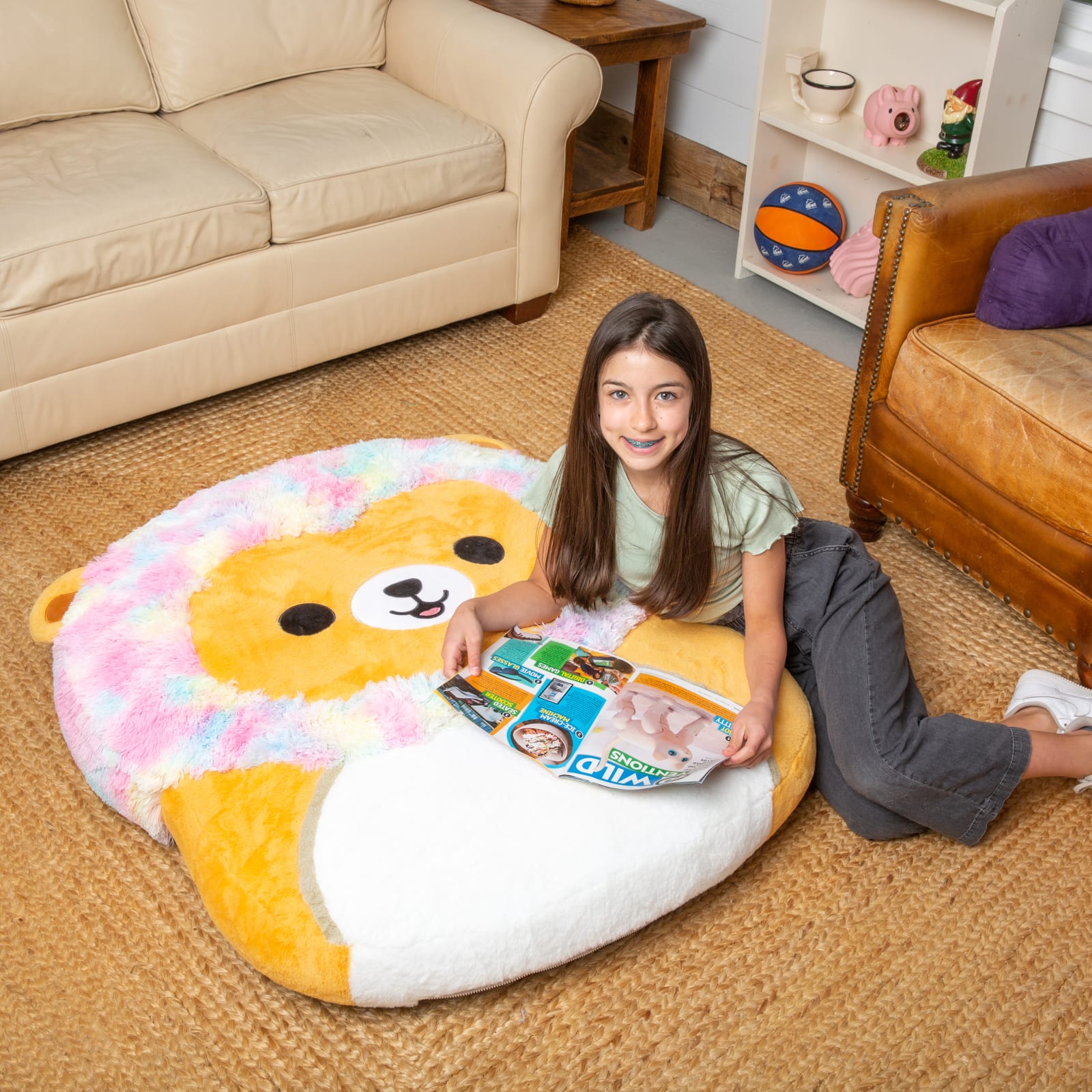 BigMouth x Squishmallows Leonard the Lion Floor Floatie