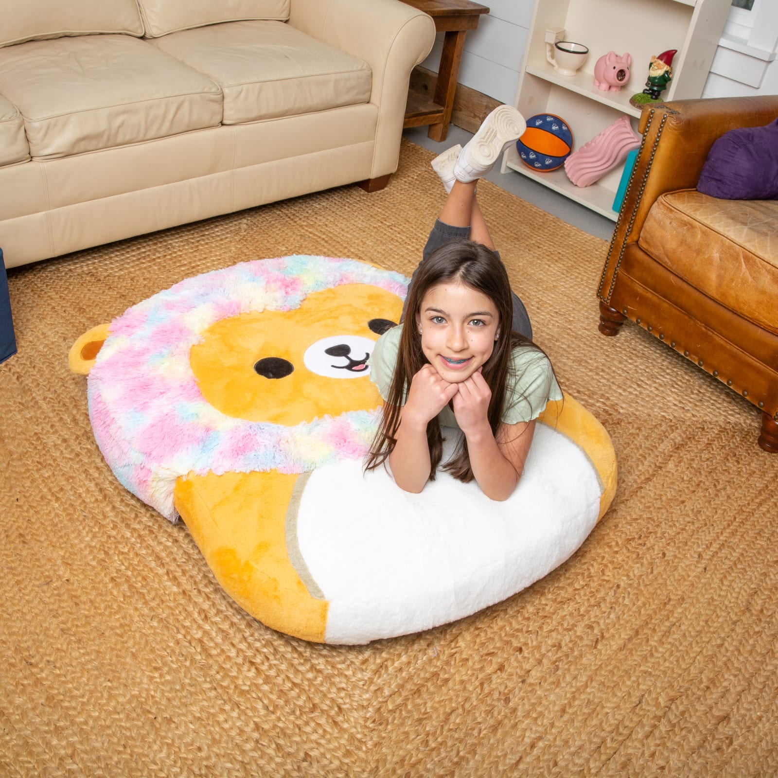 BigMouth x Squishmallows Leonard the Lion Floor Floatie