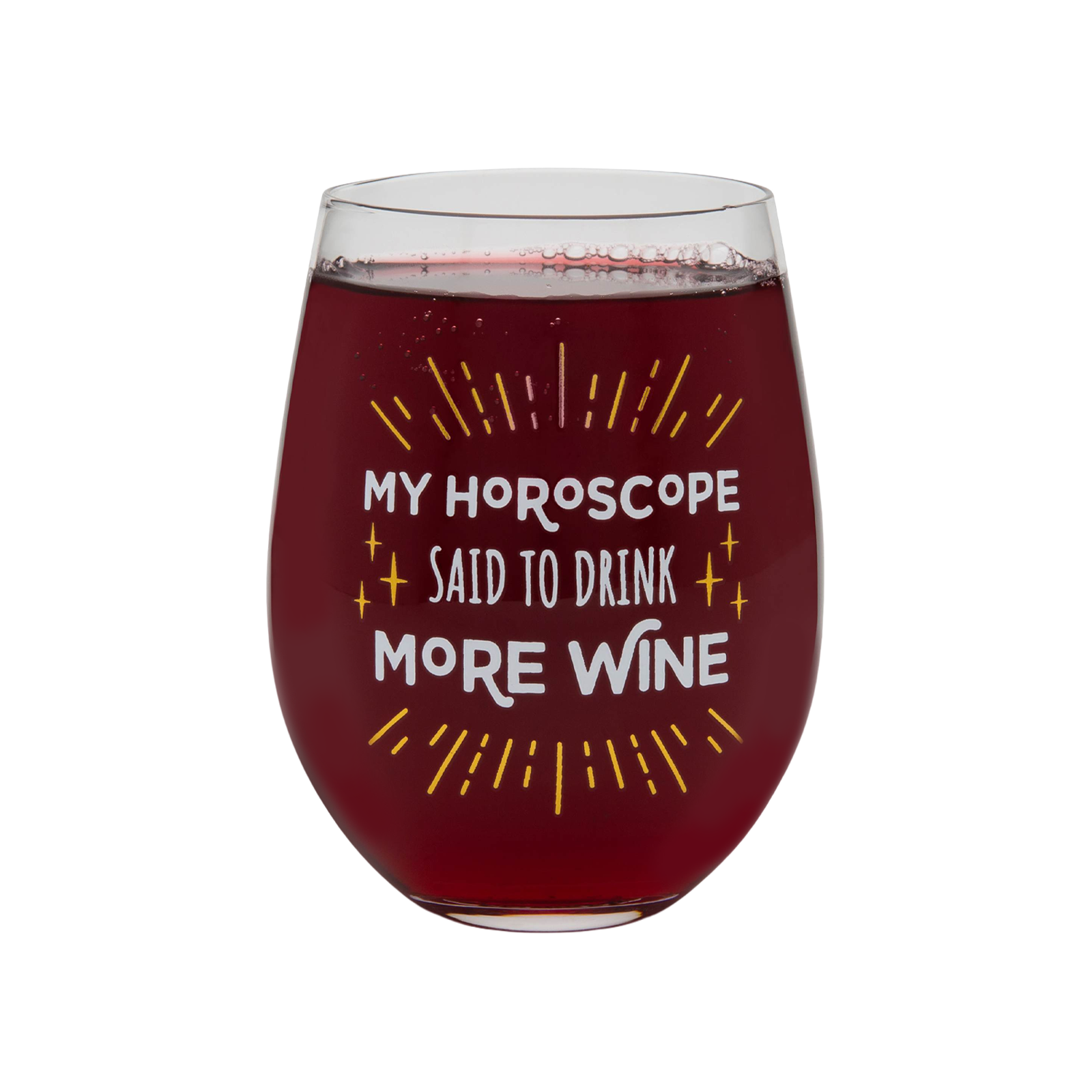 Horoscope Reading Wine Glass