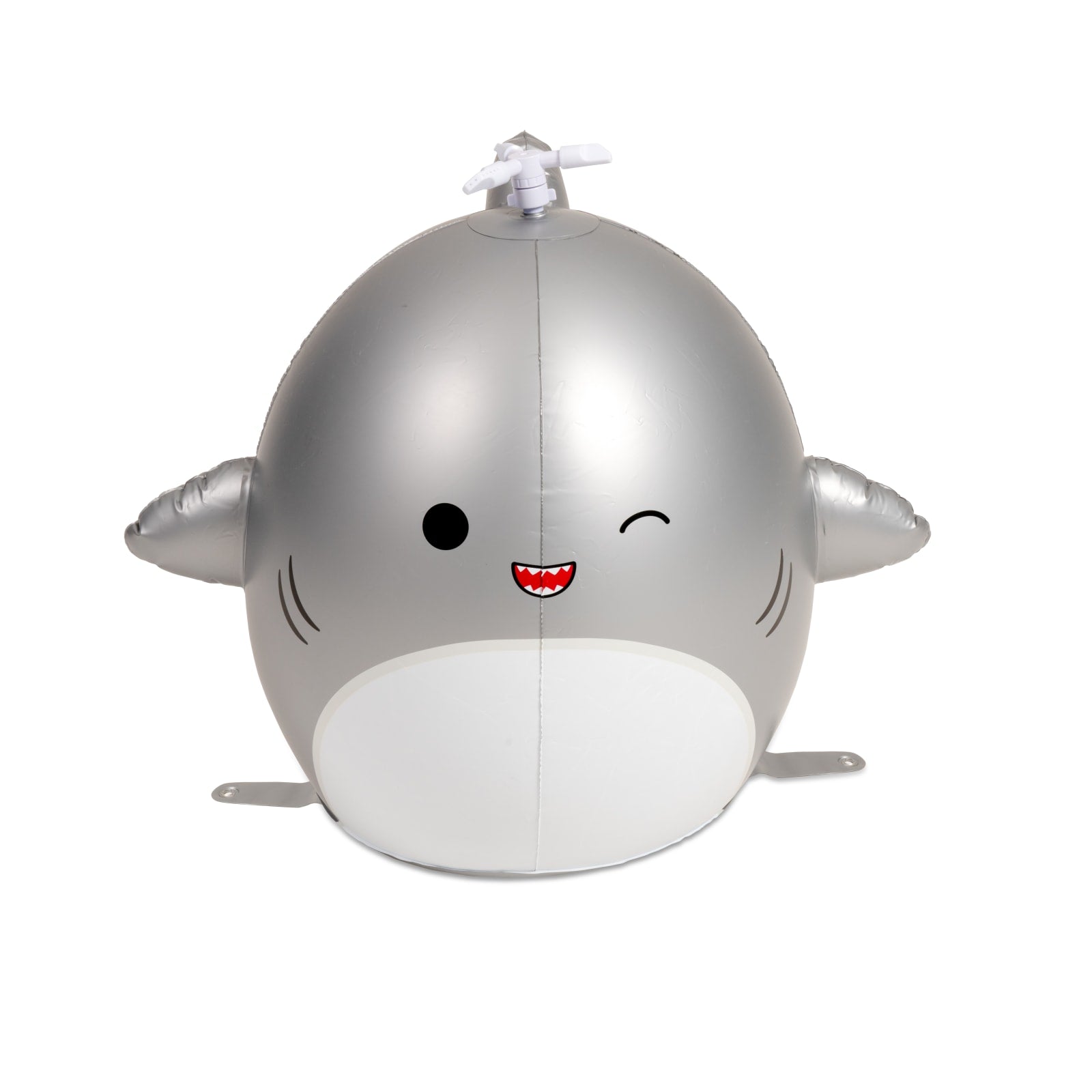 squishmallow gordon with goggles BigMouth x Squishmallows Gordon the Shark Mini Backyard Sprinkler