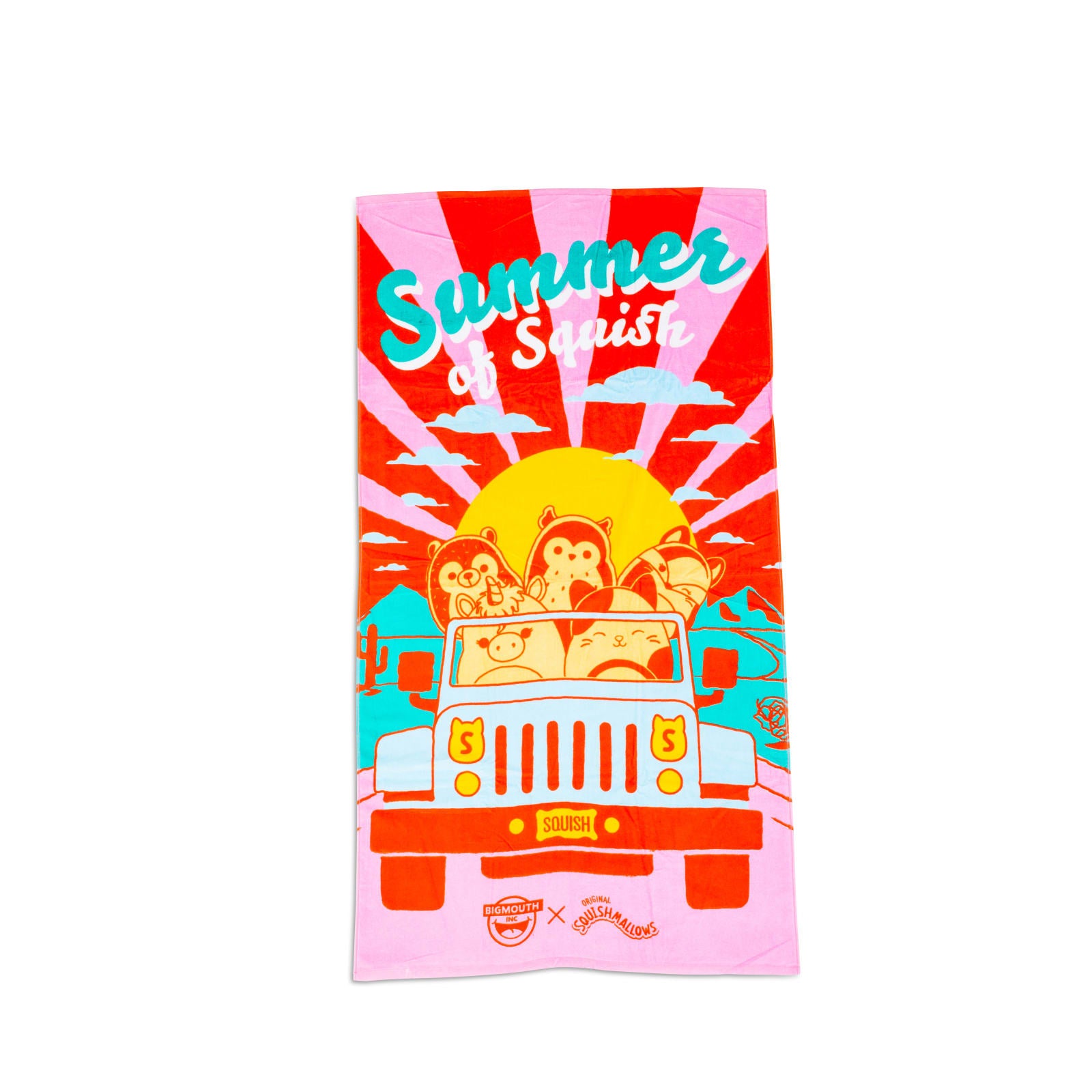 BigMouth x Squishmallows Summer of Squish Beach Towel