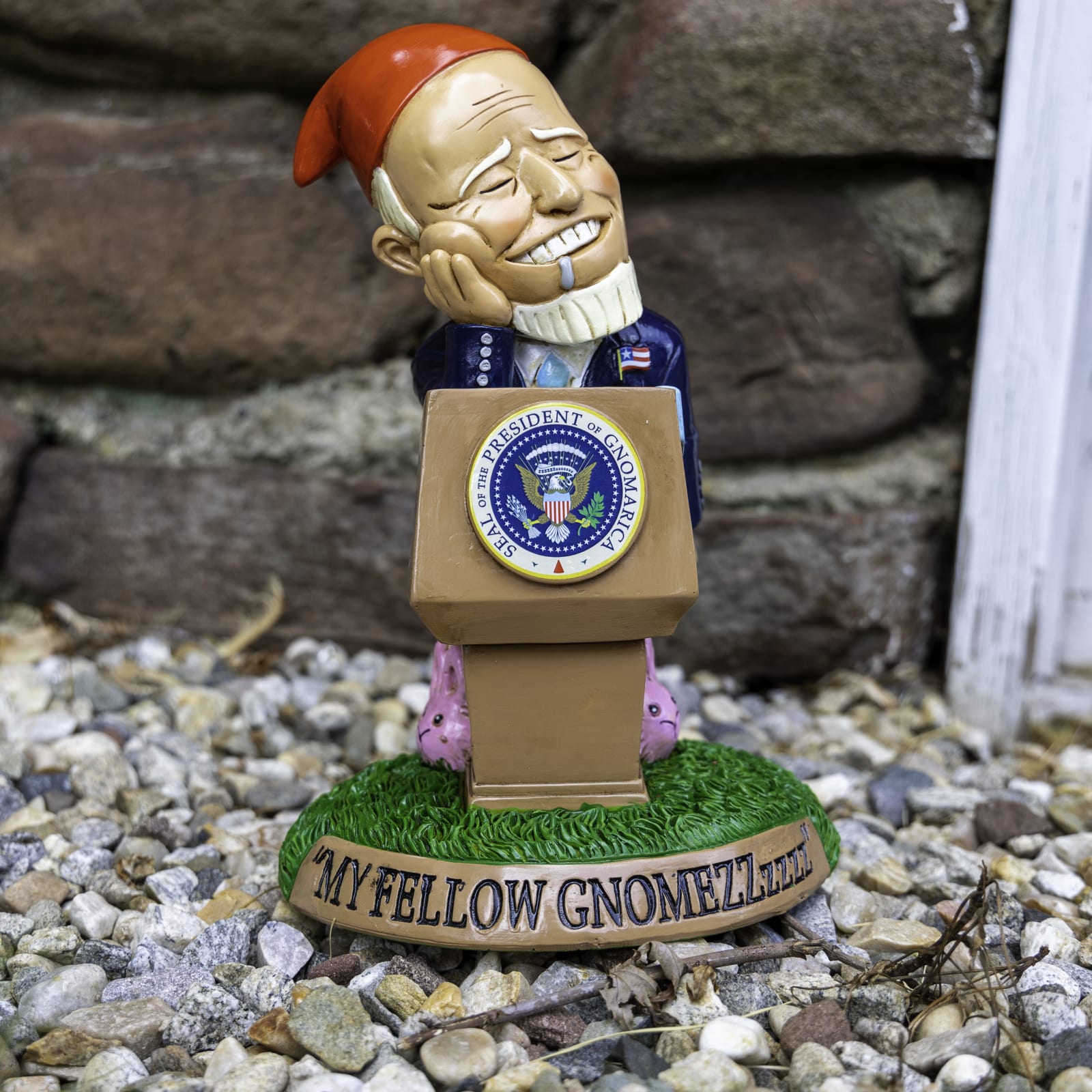 Sleepy Biden Gnome