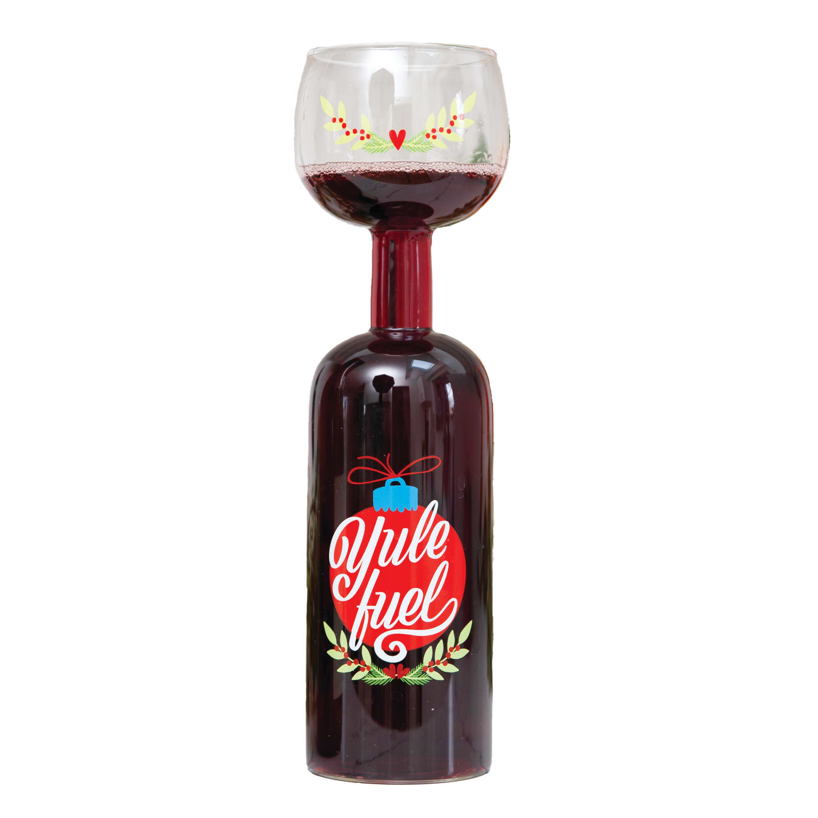 BigMouth 'Yule Fuel' Giant Wine Glass