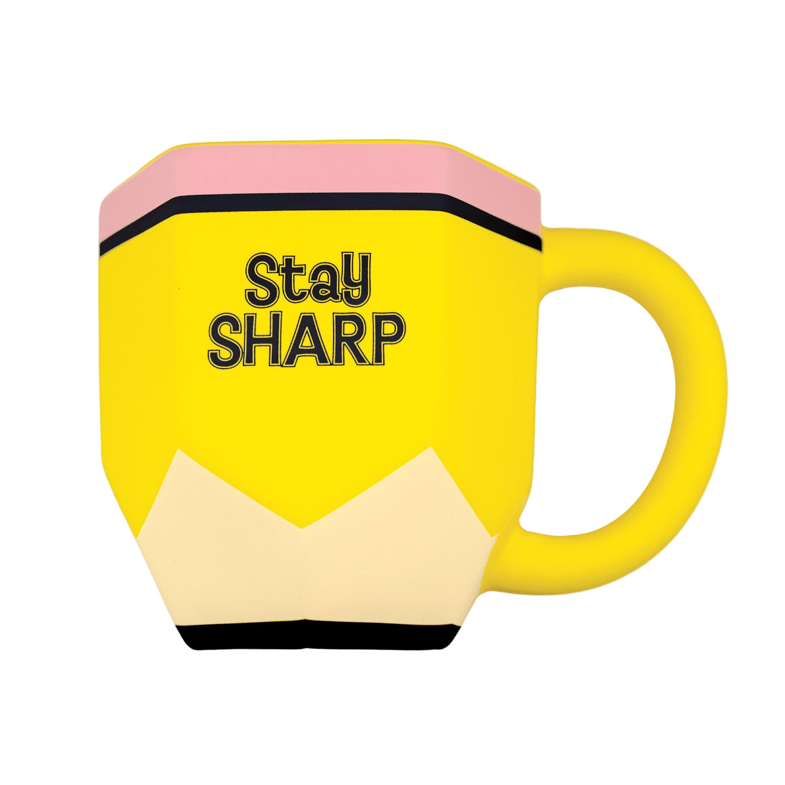 "Stay Sharp, Sip Smarter – The Mug That Means Business! ✏️☕"