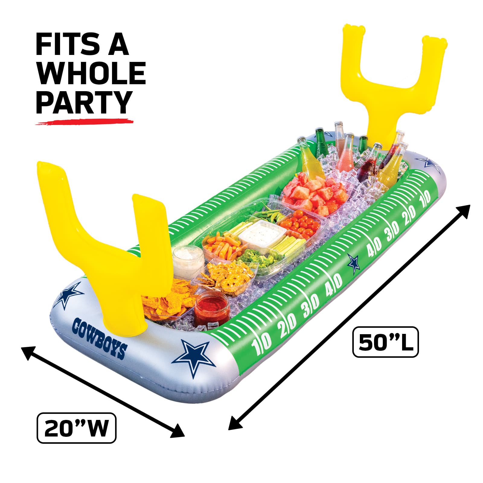 Dallas Cowboys 4ft inflatable Buffet
