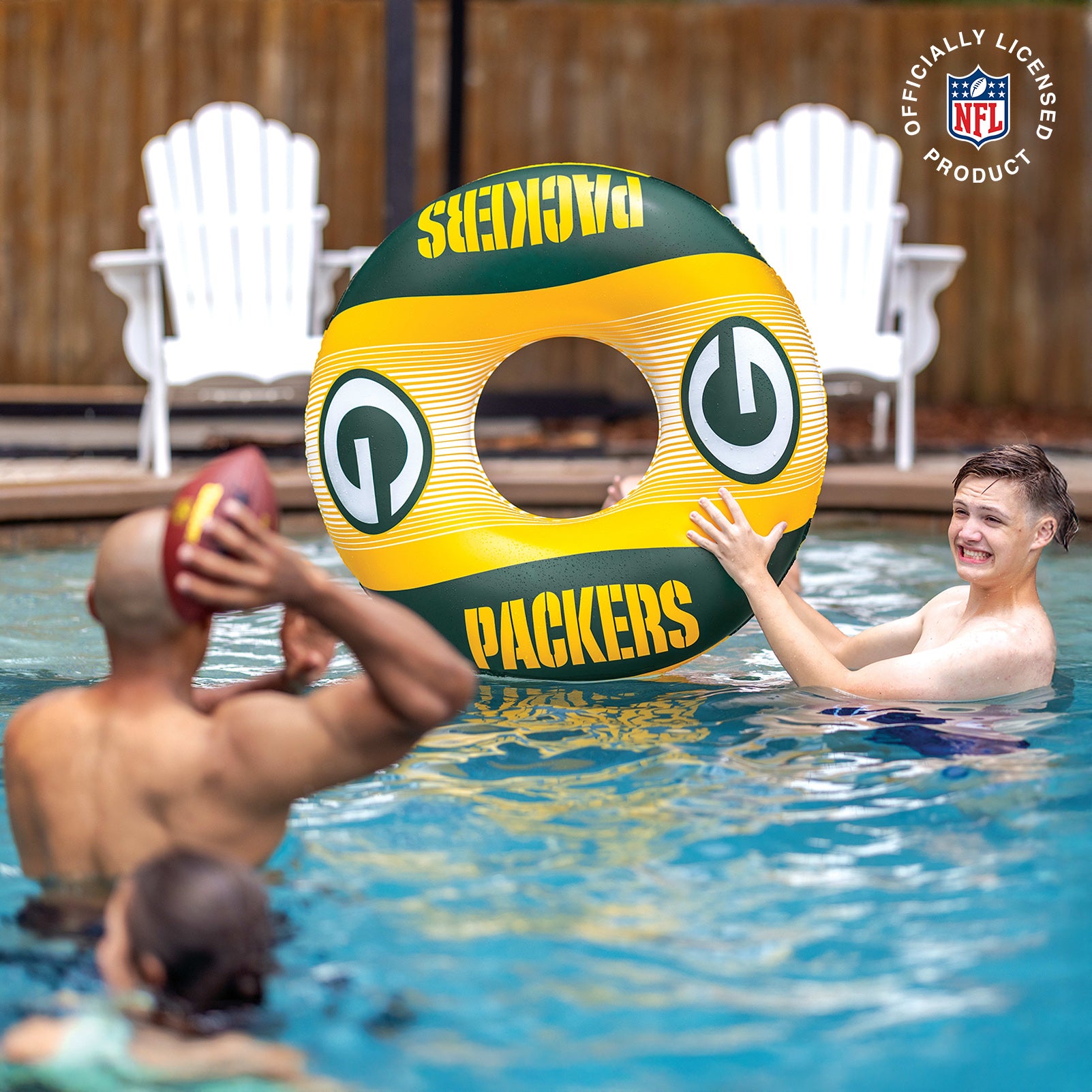 Green Bay Packers 36 in ring pool float