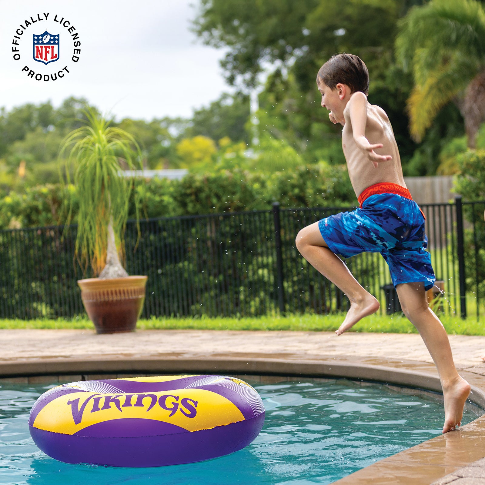 Minnesota Vikings 36 in ring pool float