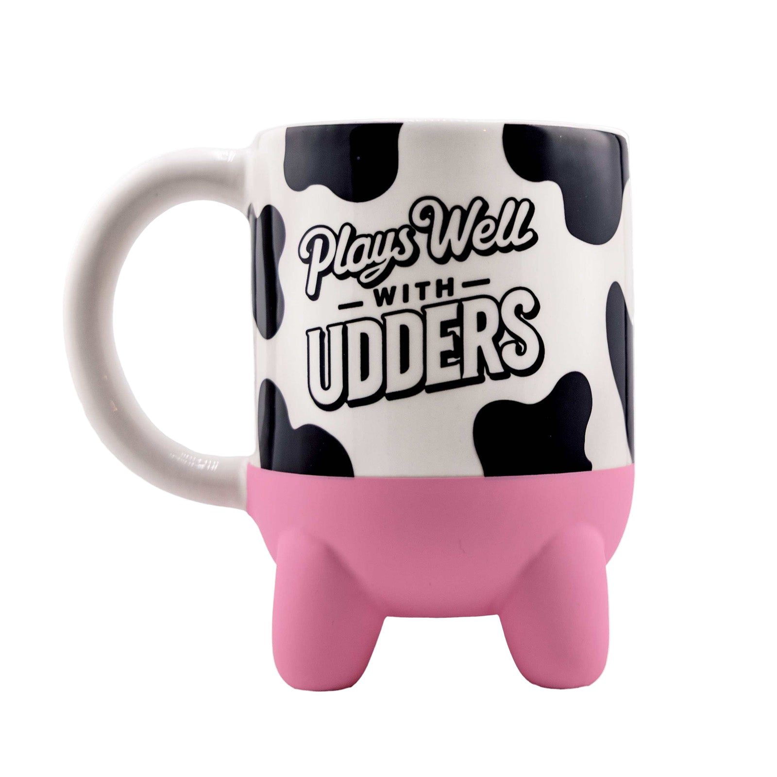 Plays Well with Udders Mug – The Mug That’s So Dairy Good, It’s Ridiculous! ☕