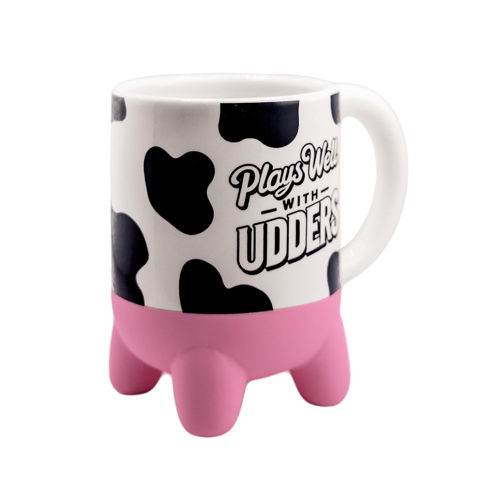 Plays Well with Udders Mug – The Mug That’s So Dairy Good, It’s Ridiculous! ☕