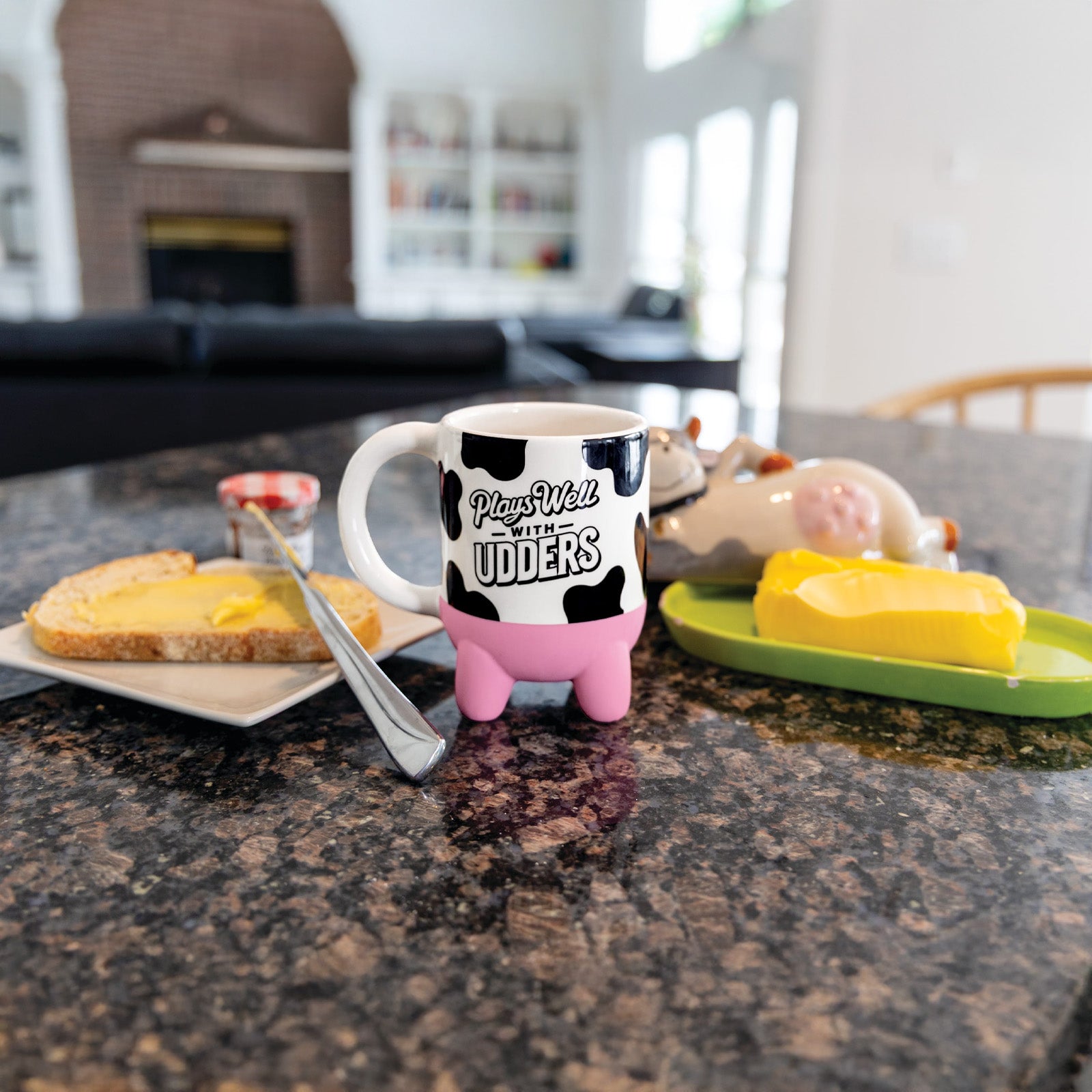 Plays Well with Udders Mug – The Mug That’s So Dairy Good, It’s Ridiculous! ☕