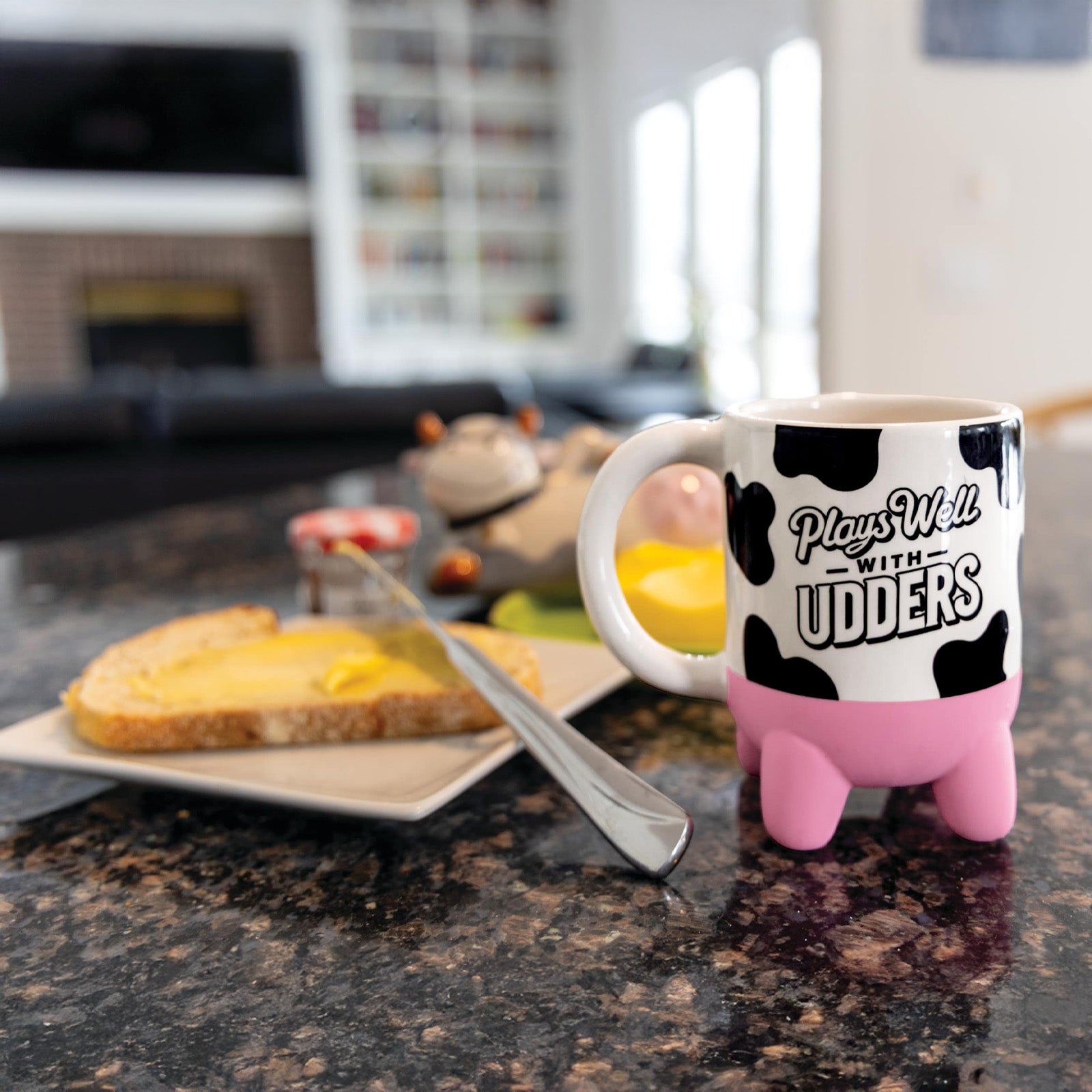 Plays Well with Udders Mug – The Mug That’s So Dairy Good, It’s Ridiculous! ☕