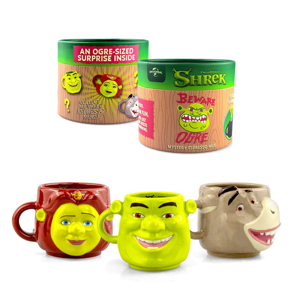 Shrek Collectible Espresso Mug Blind Box - 3 oz, 1 of 3 Styles