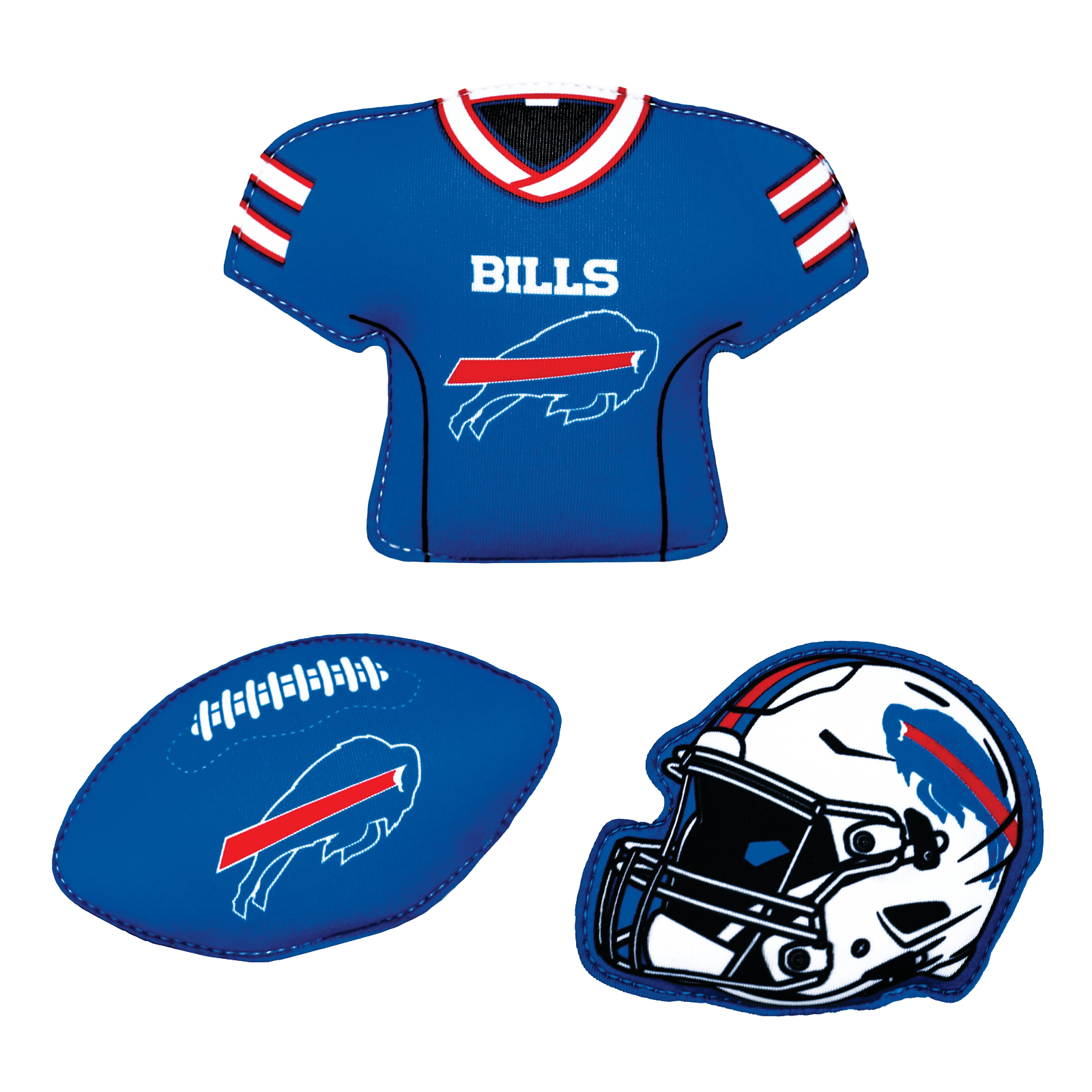NFL Neoprene Diving Toys - Buffalo Bills (Set of 3)