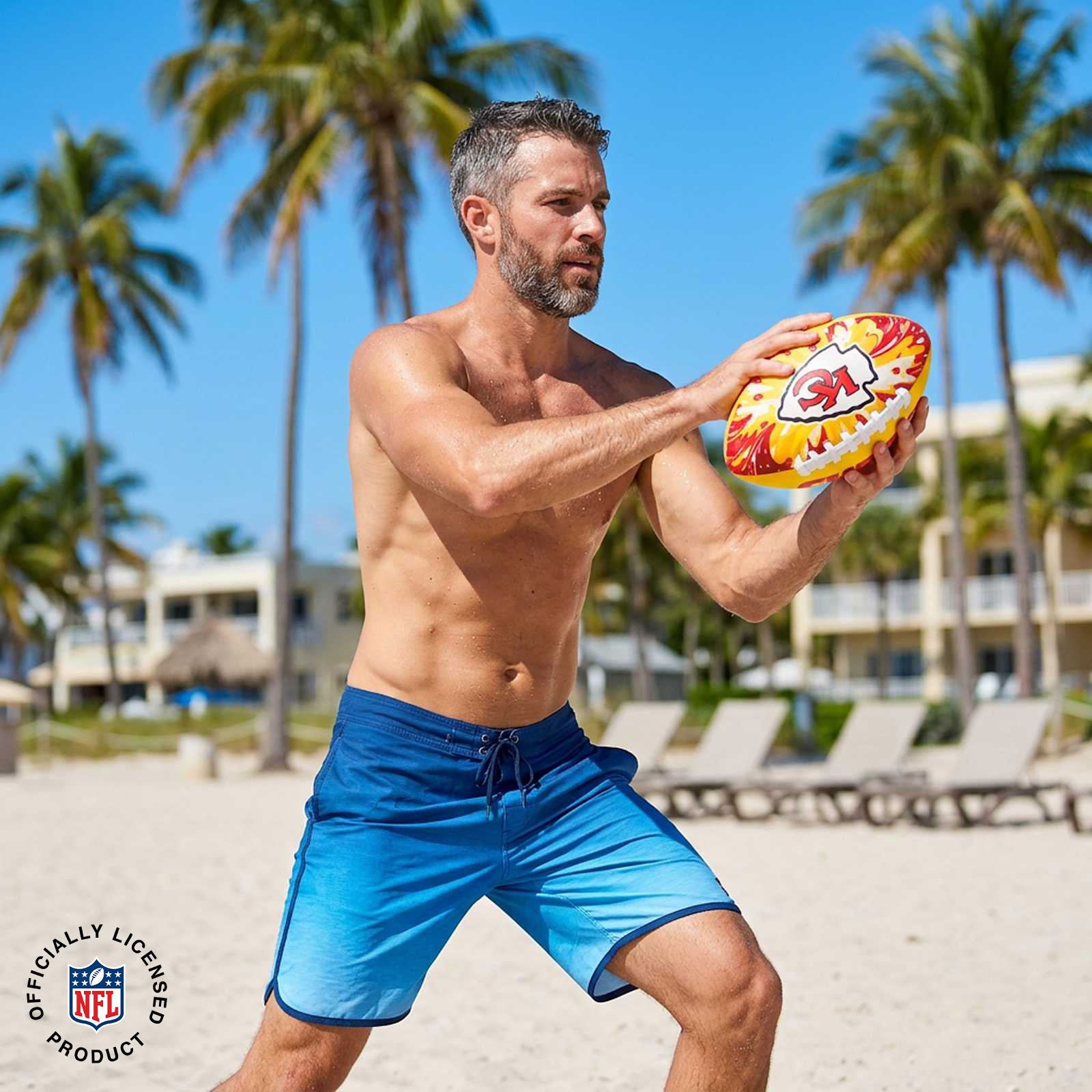 Kansas City Chiefs Water Football