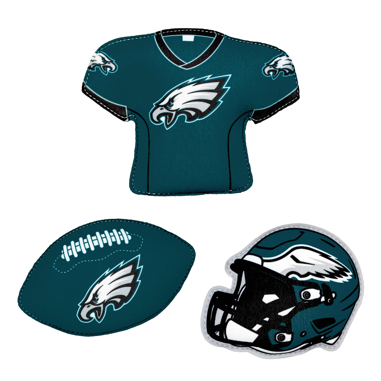 NFL Neoprene Diving Toys - Philadelphia Eagles (Set of 3)