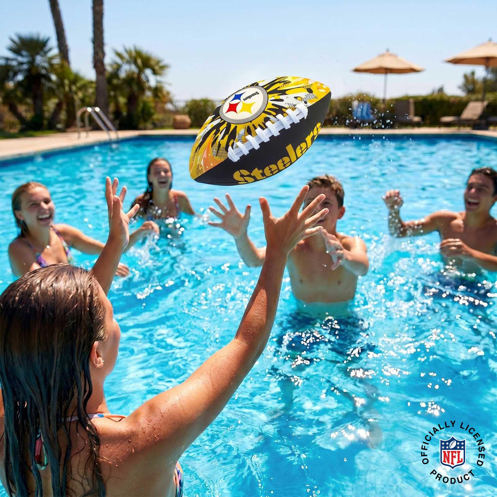 Pittsburgh Steelers Water Football