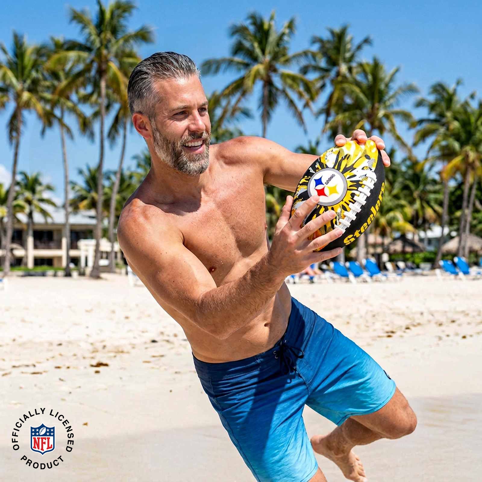 Pittsburgh Steelers Water Football