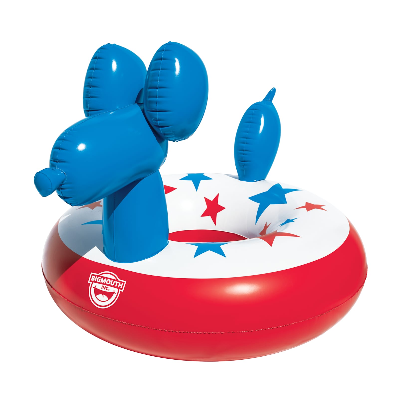 Patriotic Balloon Dog Pool Float – Inflated for the 250th