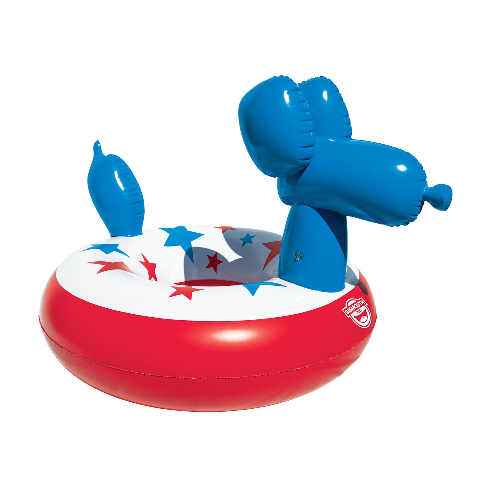 Patriotic Balloon Dog Pool Float – Inflated for the 250th