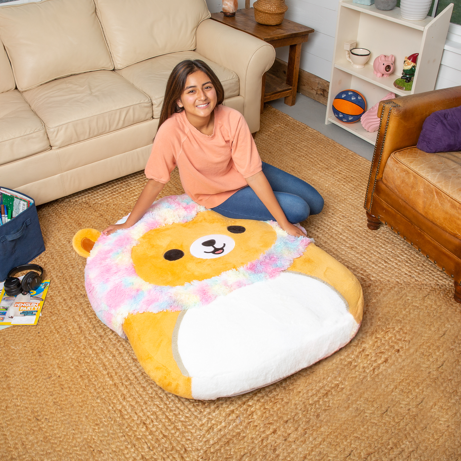 BigMouth x Squishmallows Leonard the Lion Floor Floatie