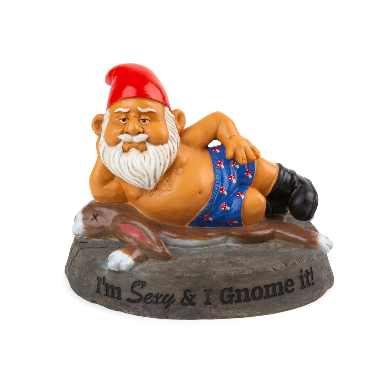 The Sexy and I Gnome It Garden Gnome