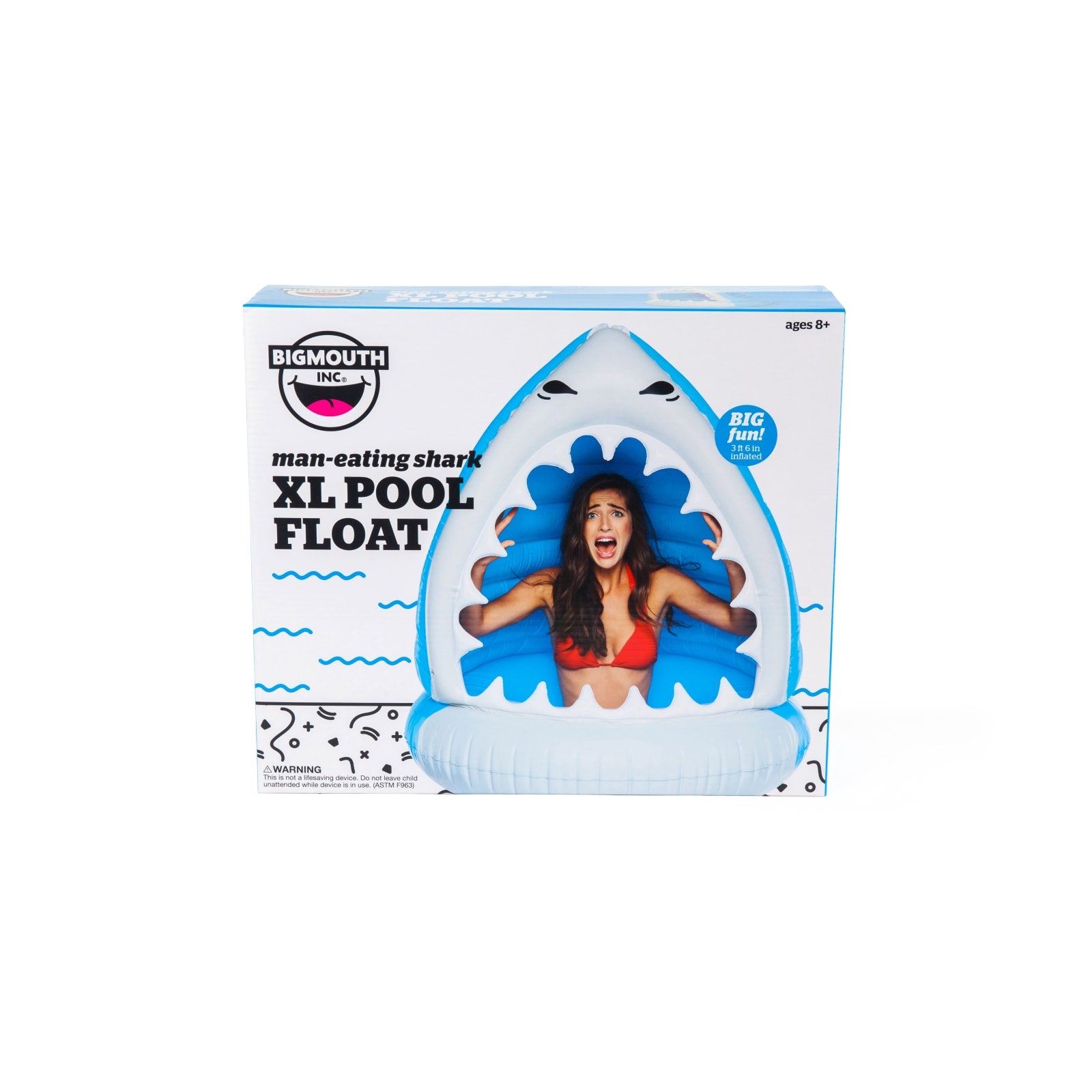 Giant Man-Eating Shark Pool Float