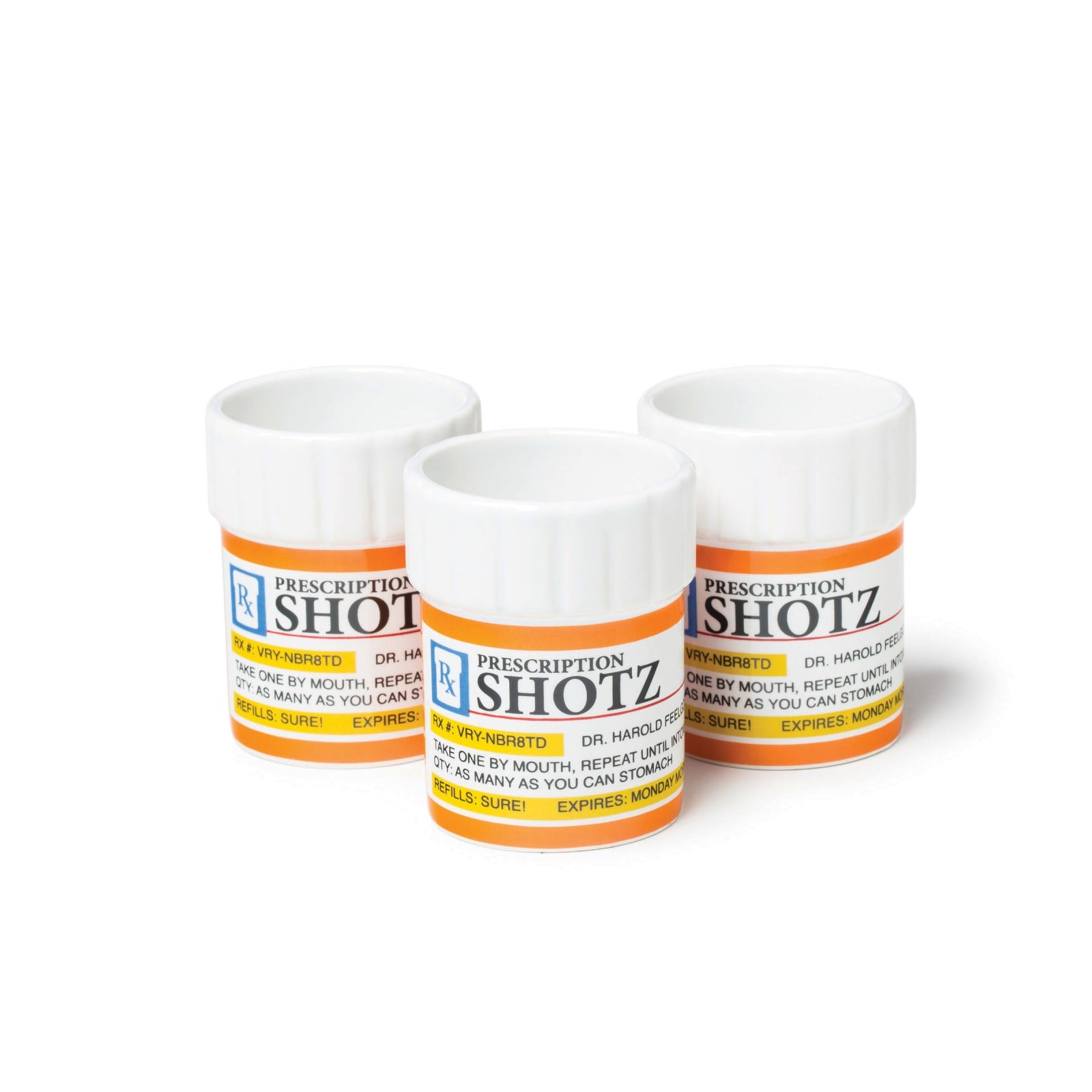 The Prescription Shot Glass Set