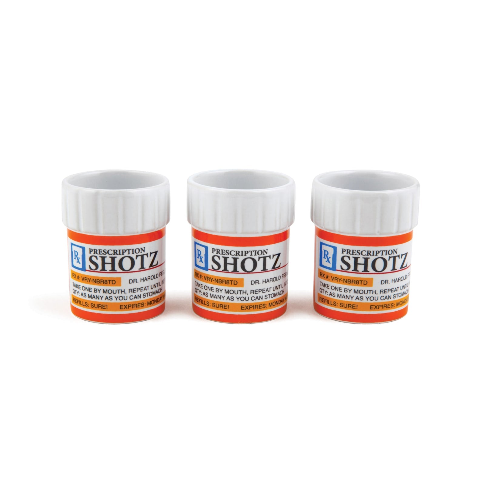 The Prescription Shot Glass Set