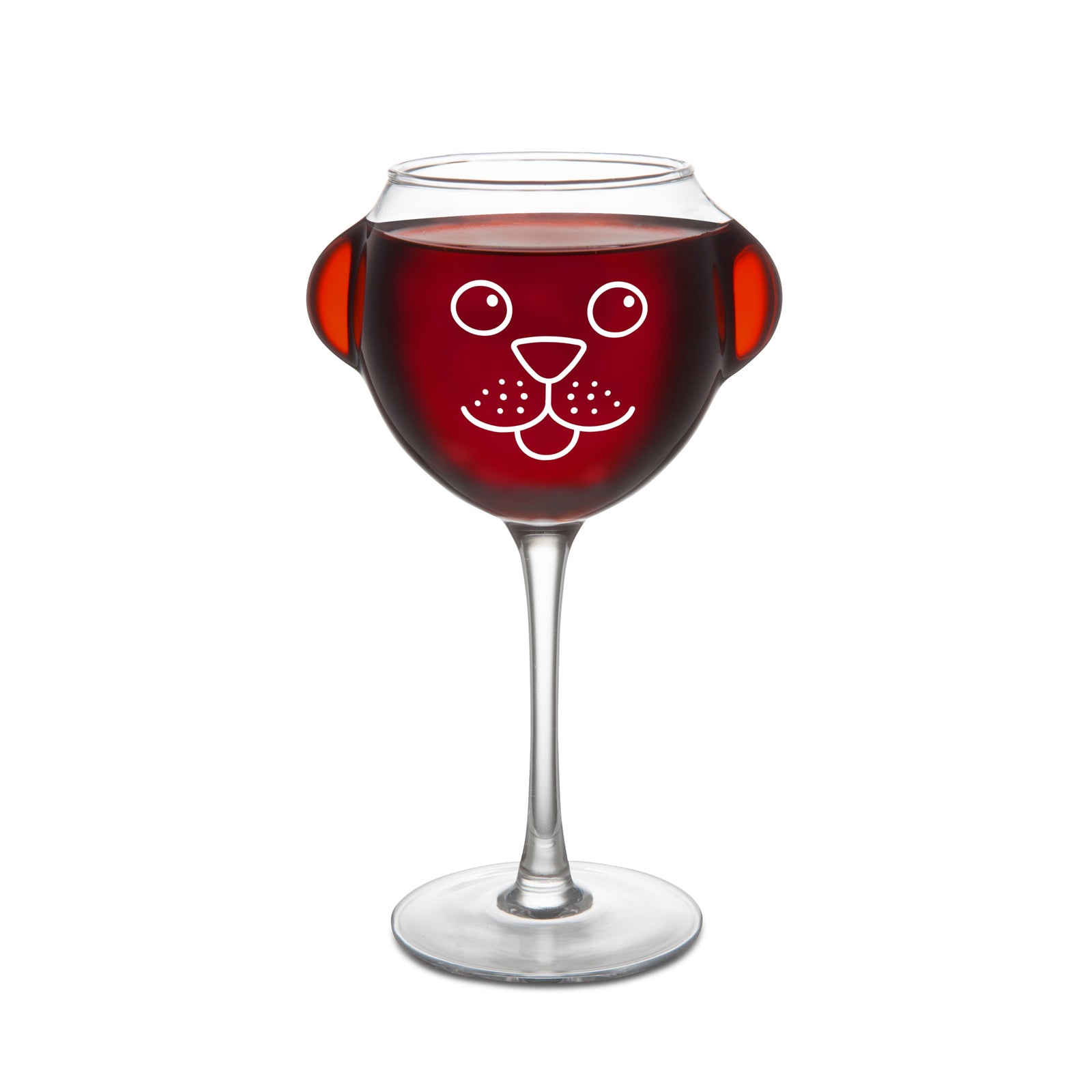 Ruff Day Wine Glass
