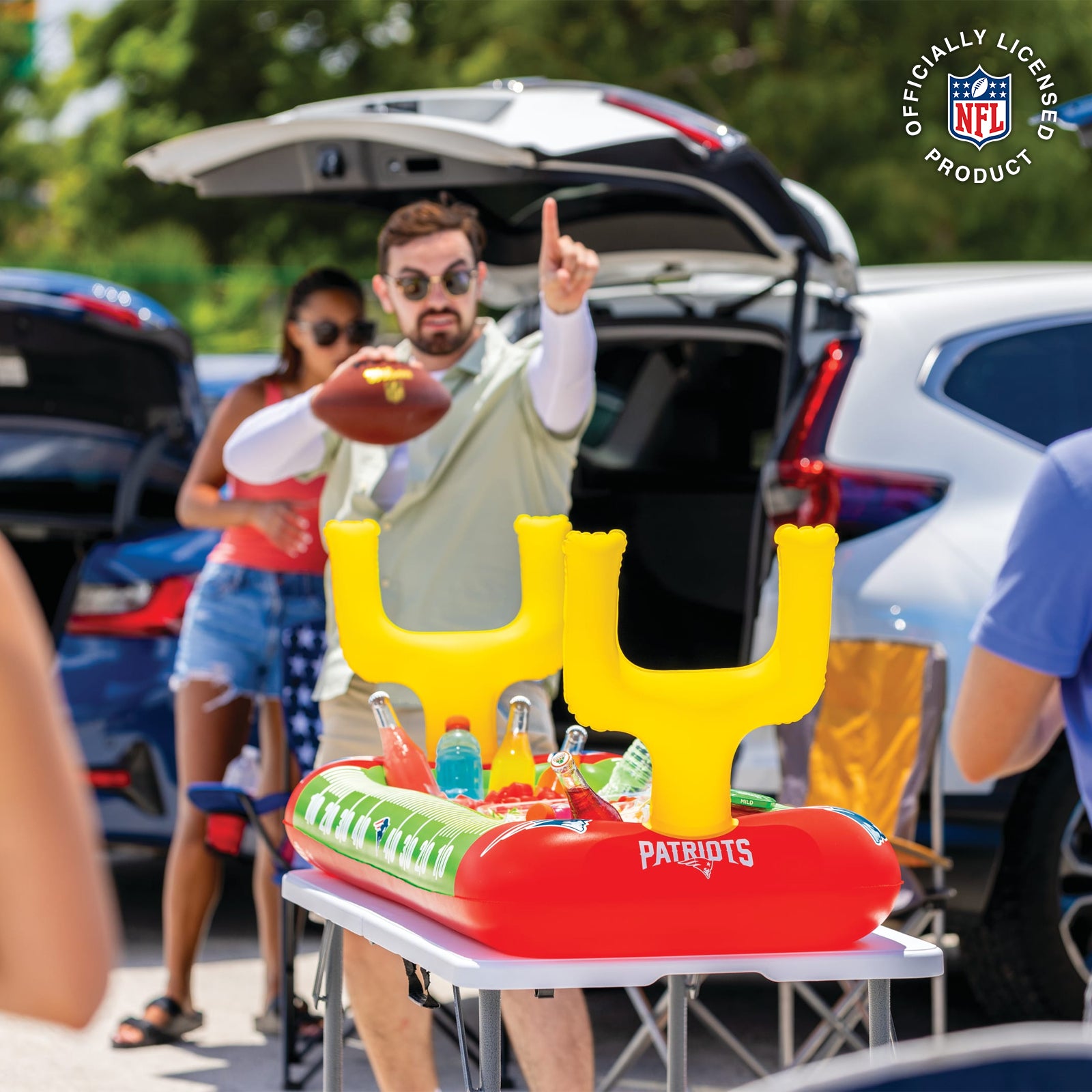 New England Patriots 4ft inflatable Buffet