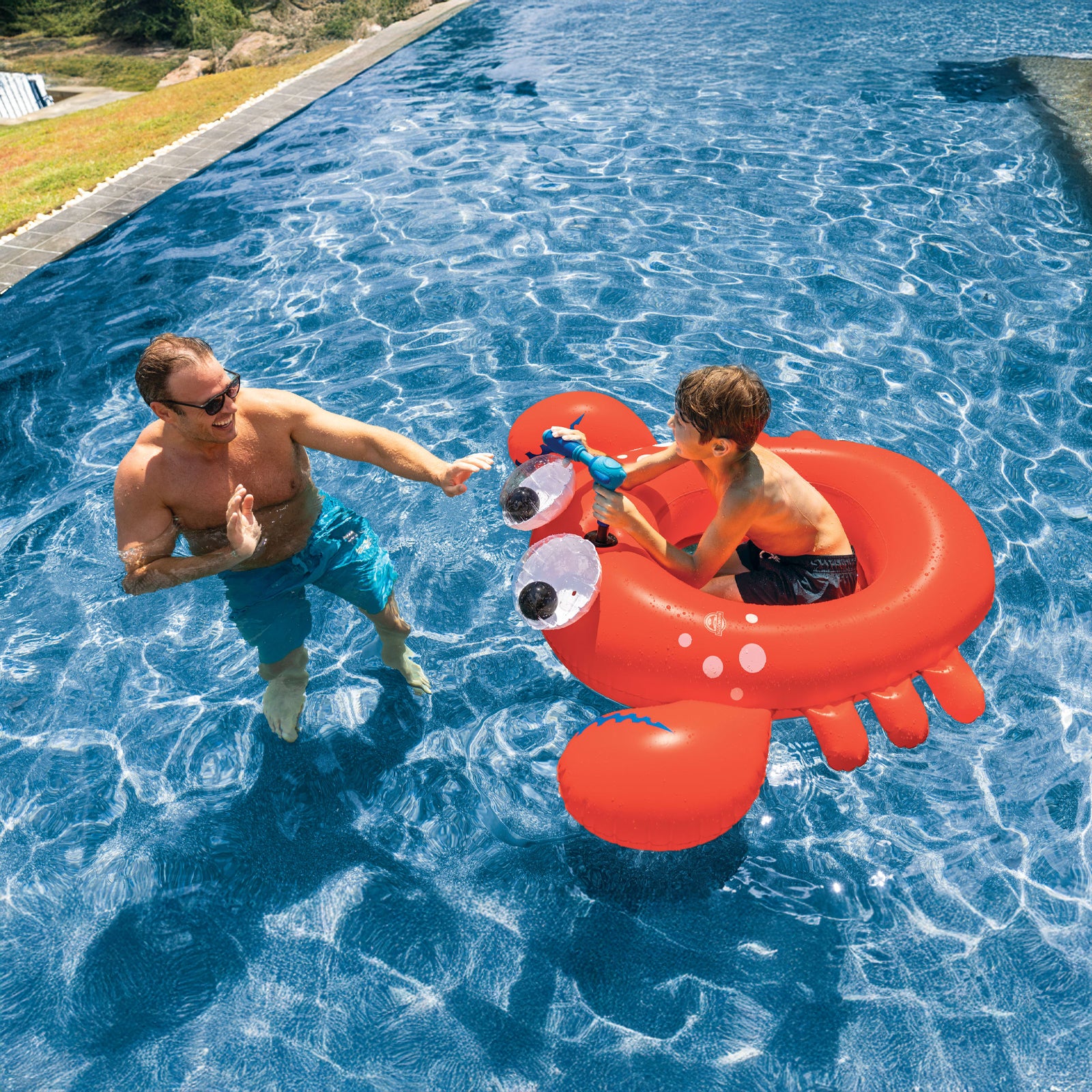 Crab Water Blaster Pool Float