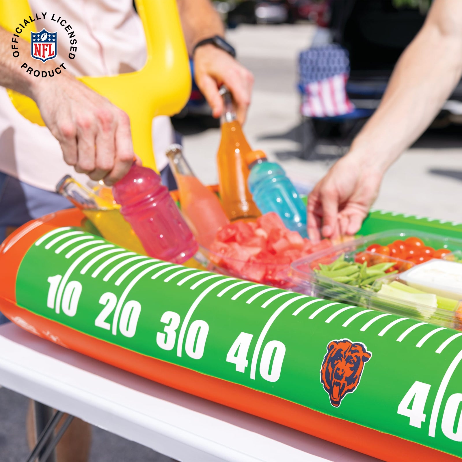 Chicago Bears 4ft inflatable Buffet