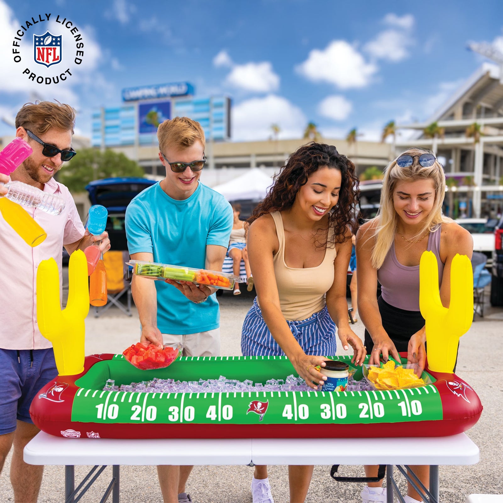 Tampa Bay Buccaneers 4ft inflatable Buffet