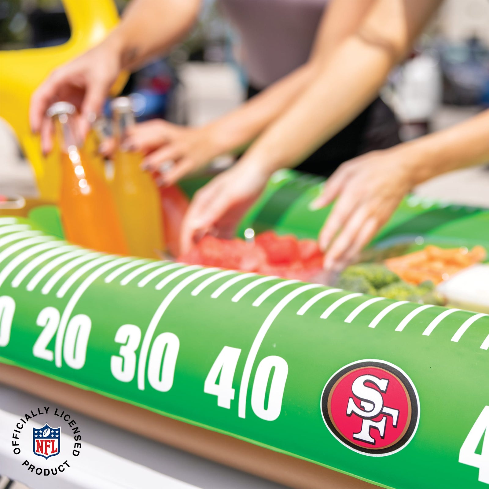 San Francisco 49ers 4ft inflatable Buffet