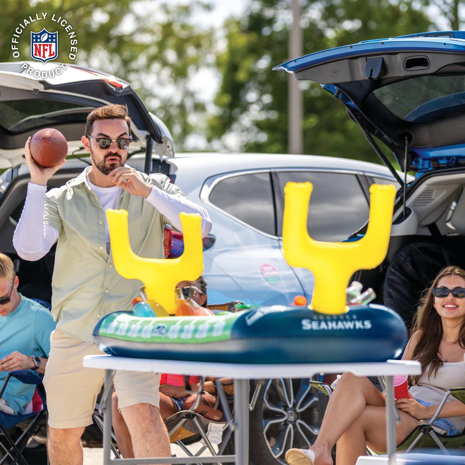 Seattle Seahawks 4ft inflatable Buffet