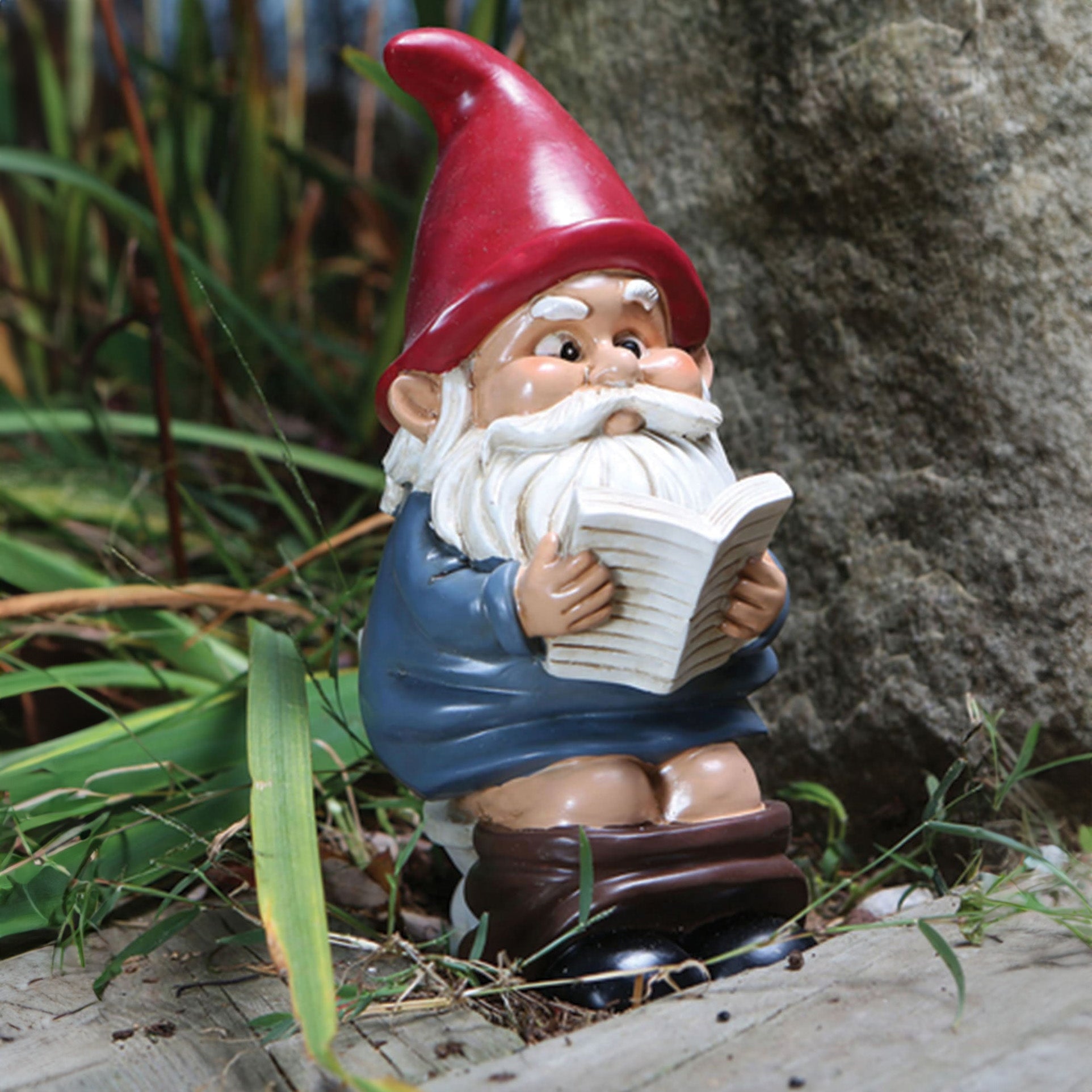 The Gnome on a Throne Garden Gnome