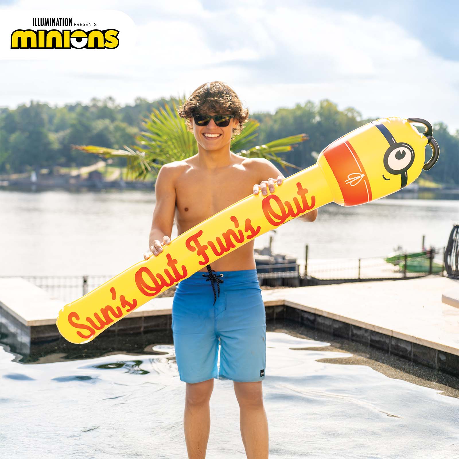 Suns Out Minions Pool Noodle