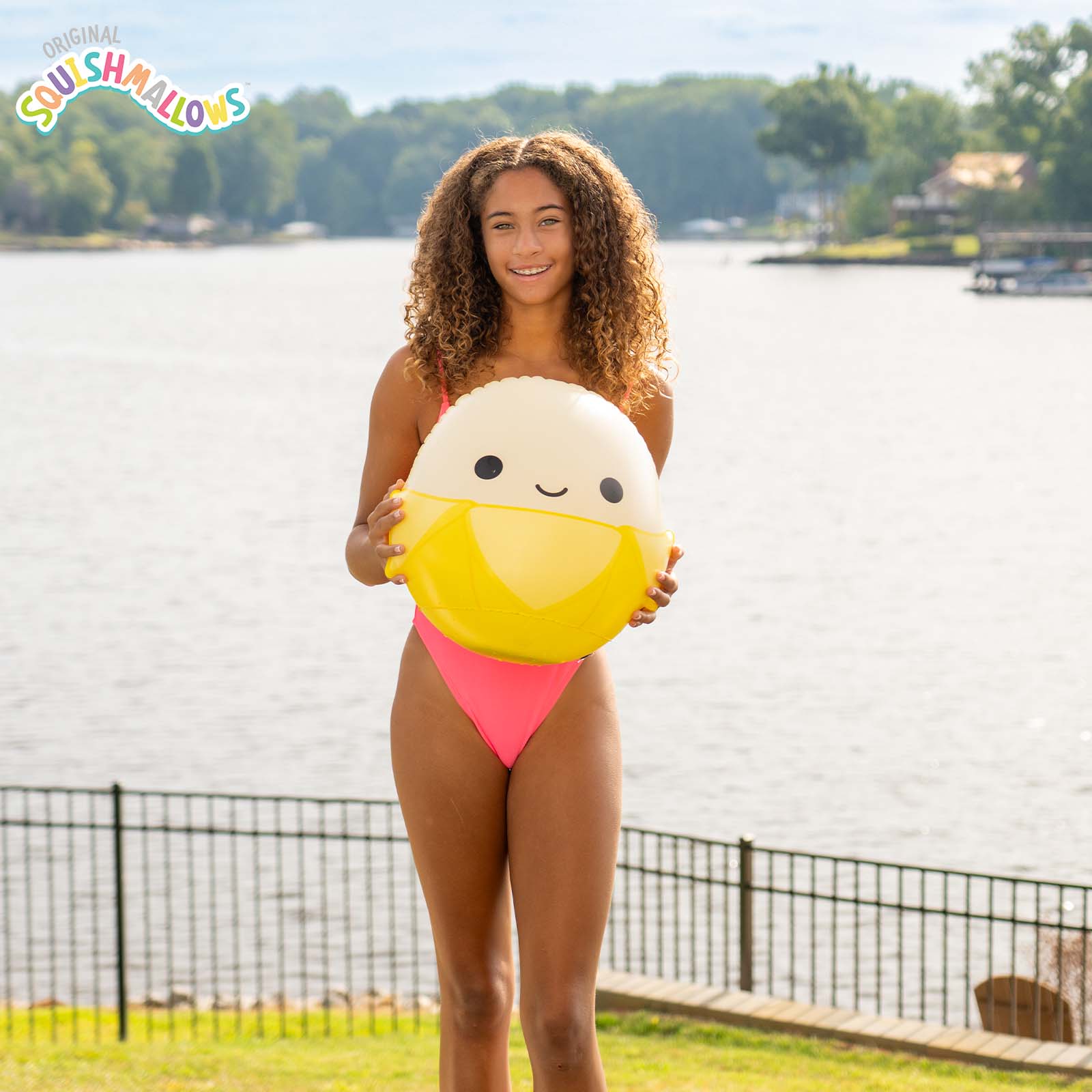 Squishmallows Junie the Banana Beach Bobber