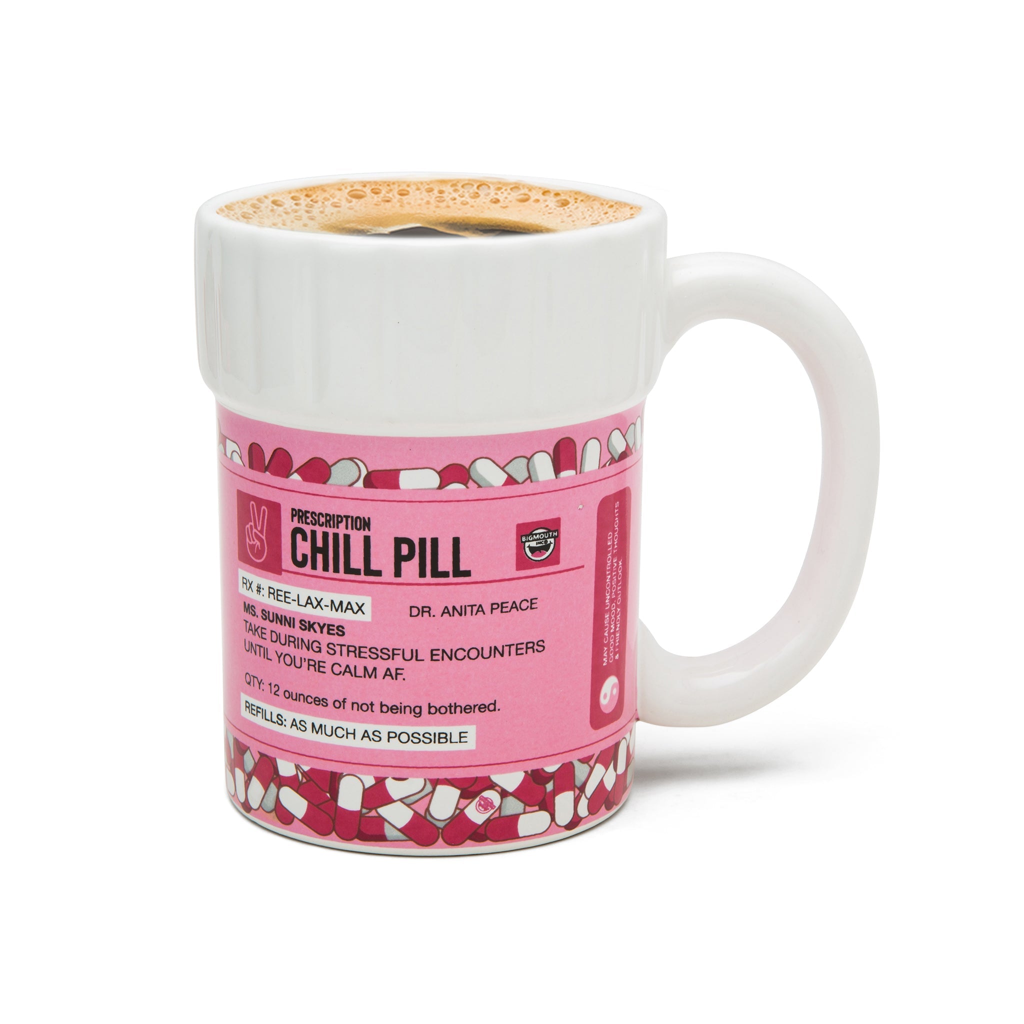 Pink Chill Pill Mug