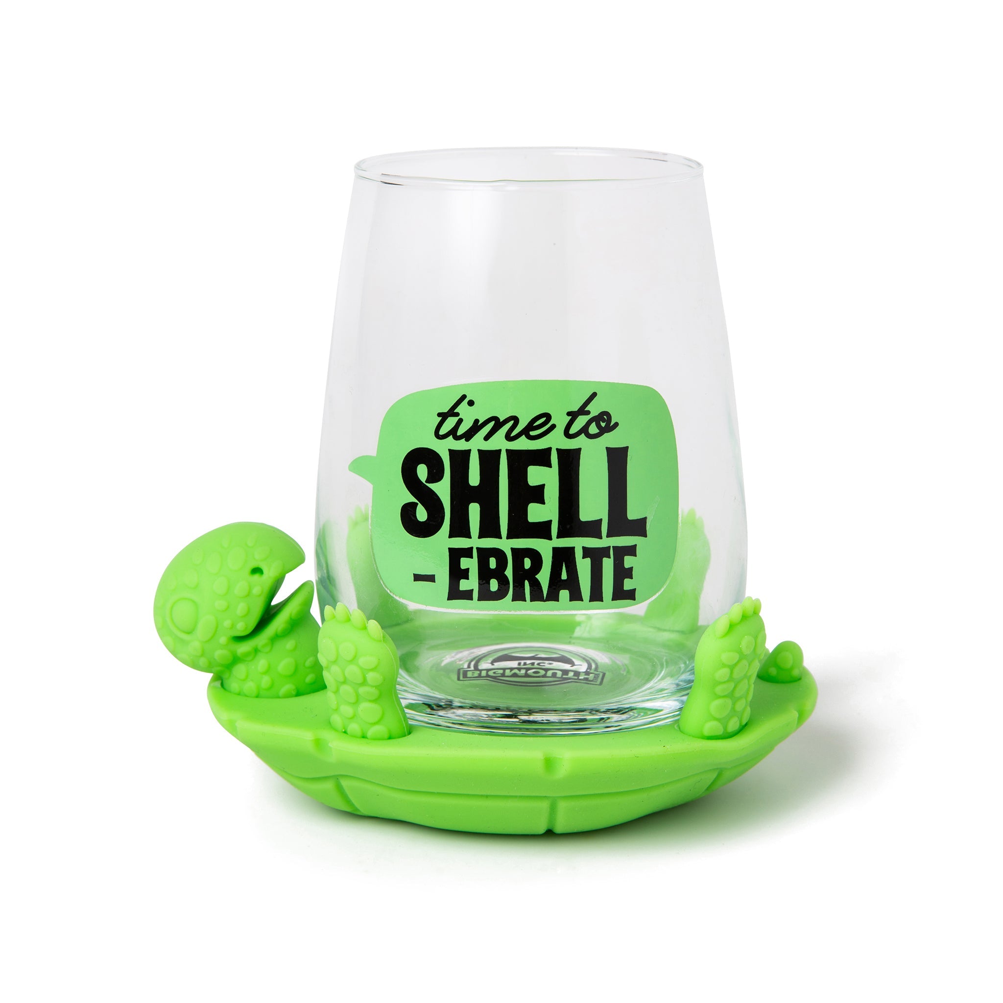 Turtle Coaster Wine Glass