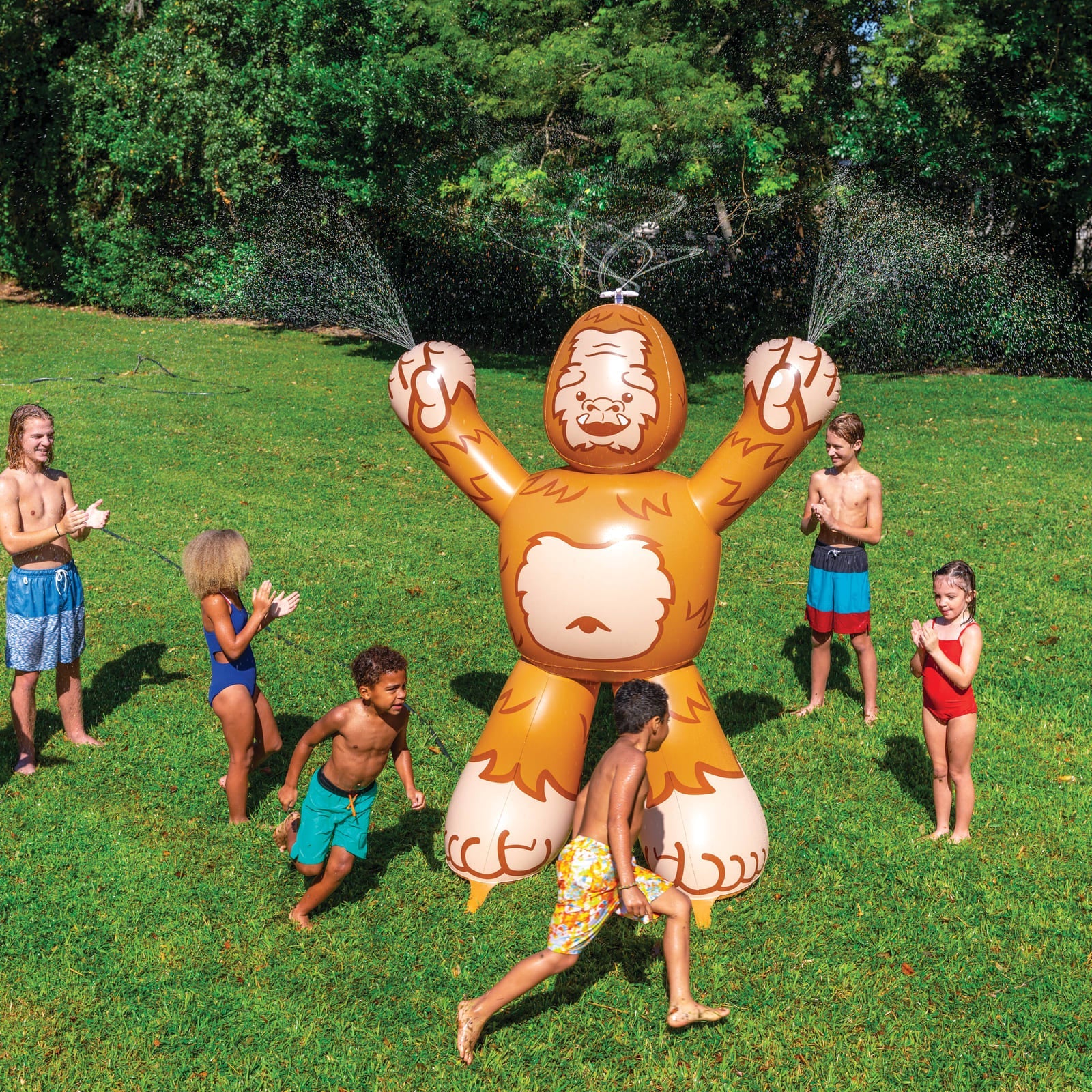 Big Foot Giant Sasquatch Backyard Sprinkler