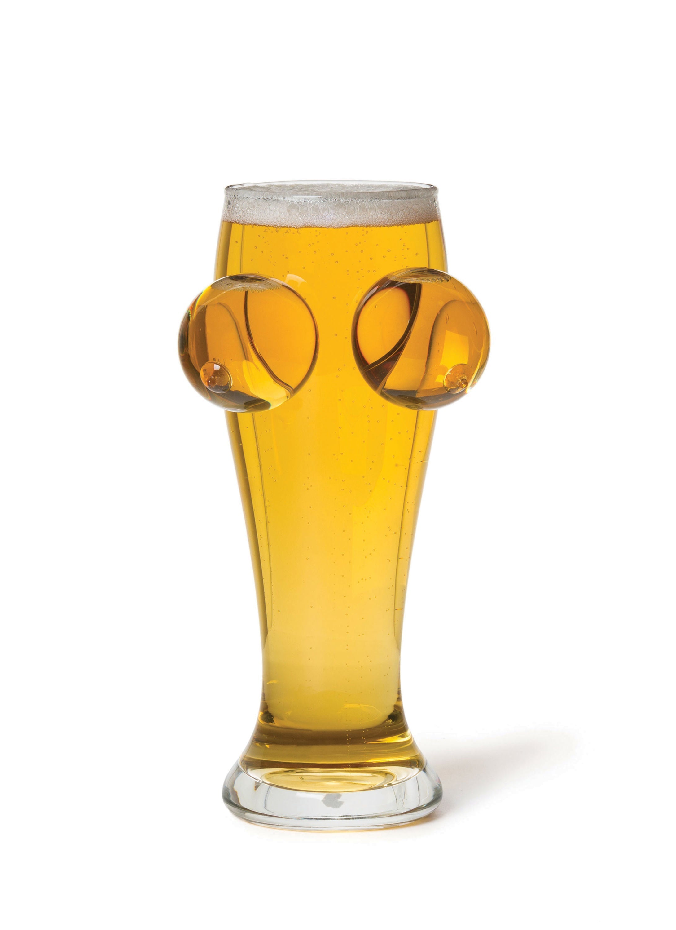 The Boobies N Beer Glass