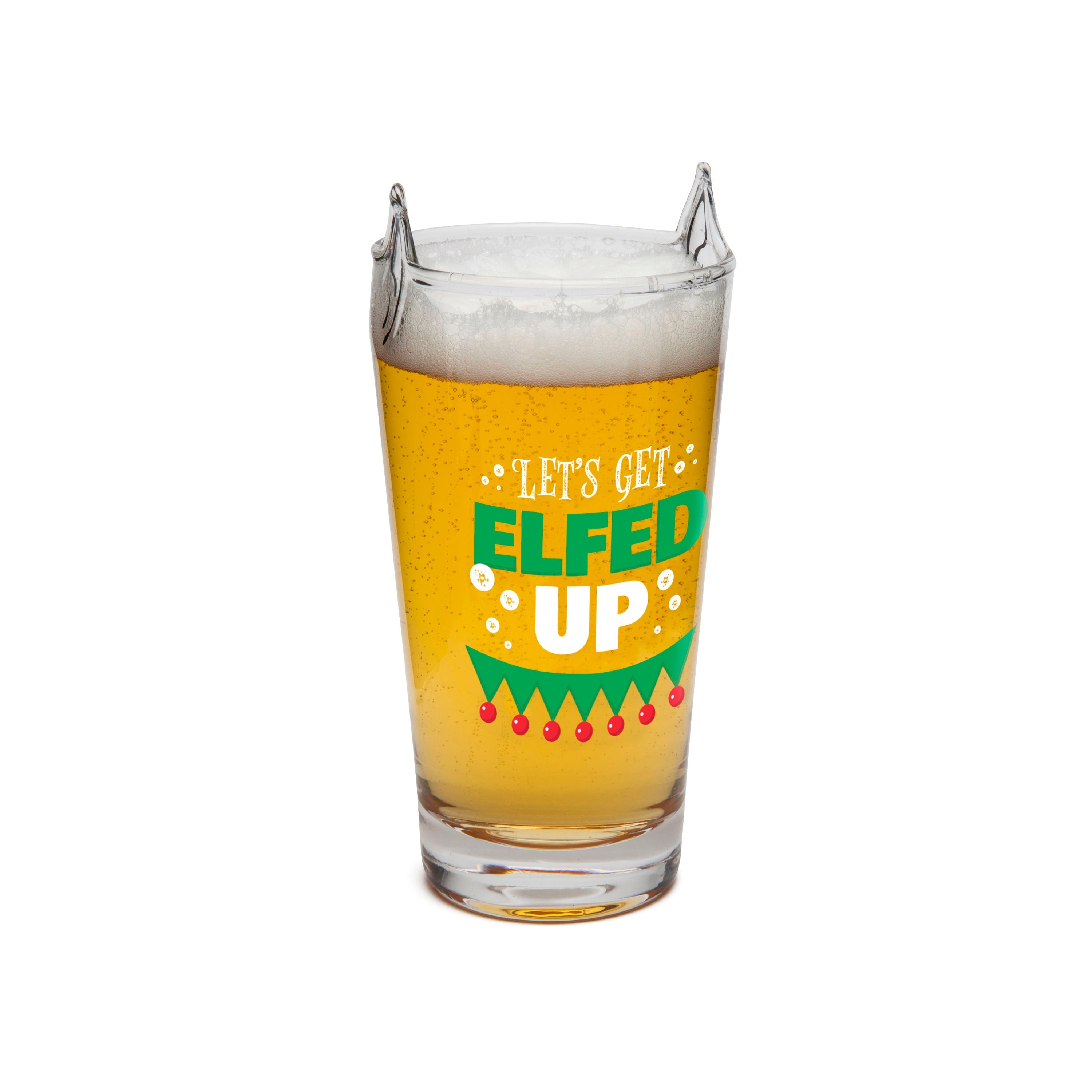 The Elfed Up Pint Glass