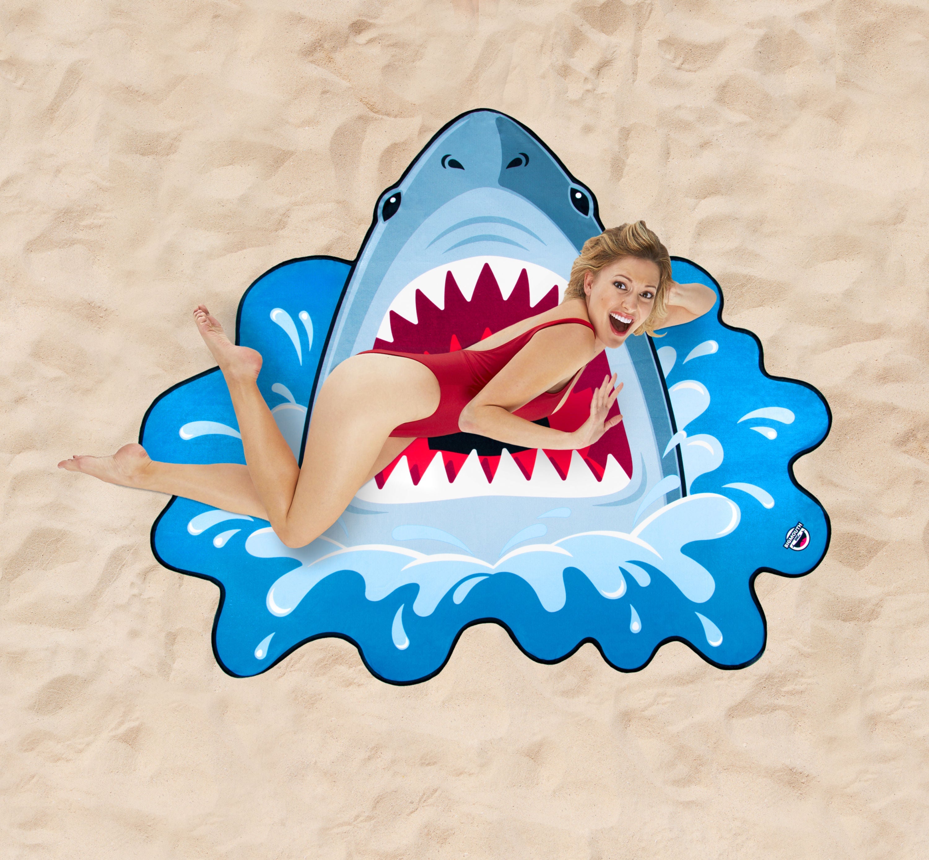 Giant Shark Beach Blanket