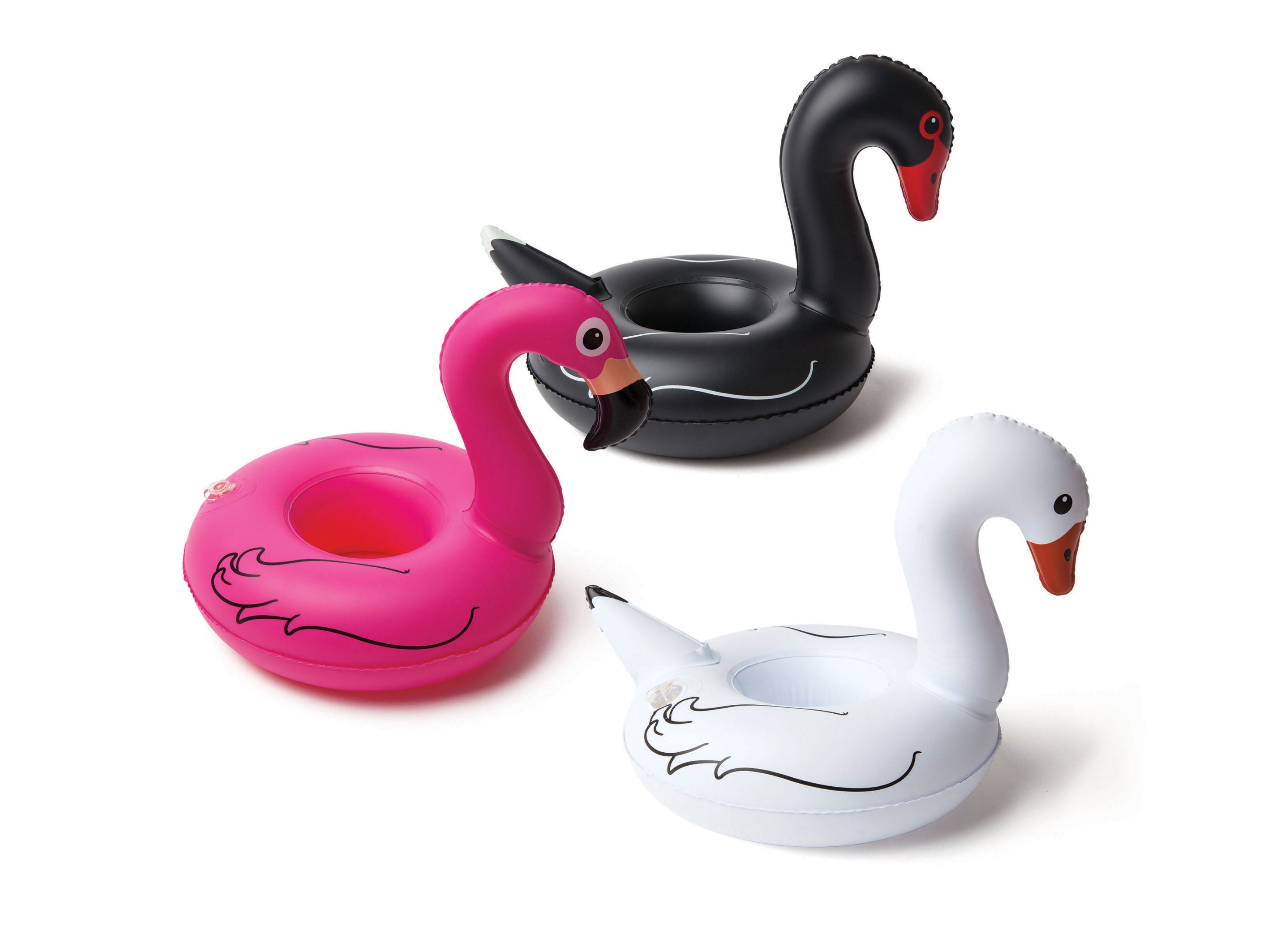 Tropical Birds Beverage Boats (3-Pack)