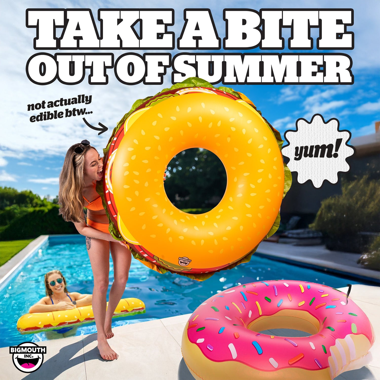 Bite Into Summer: Deliciously Ridiculous Pool Floats