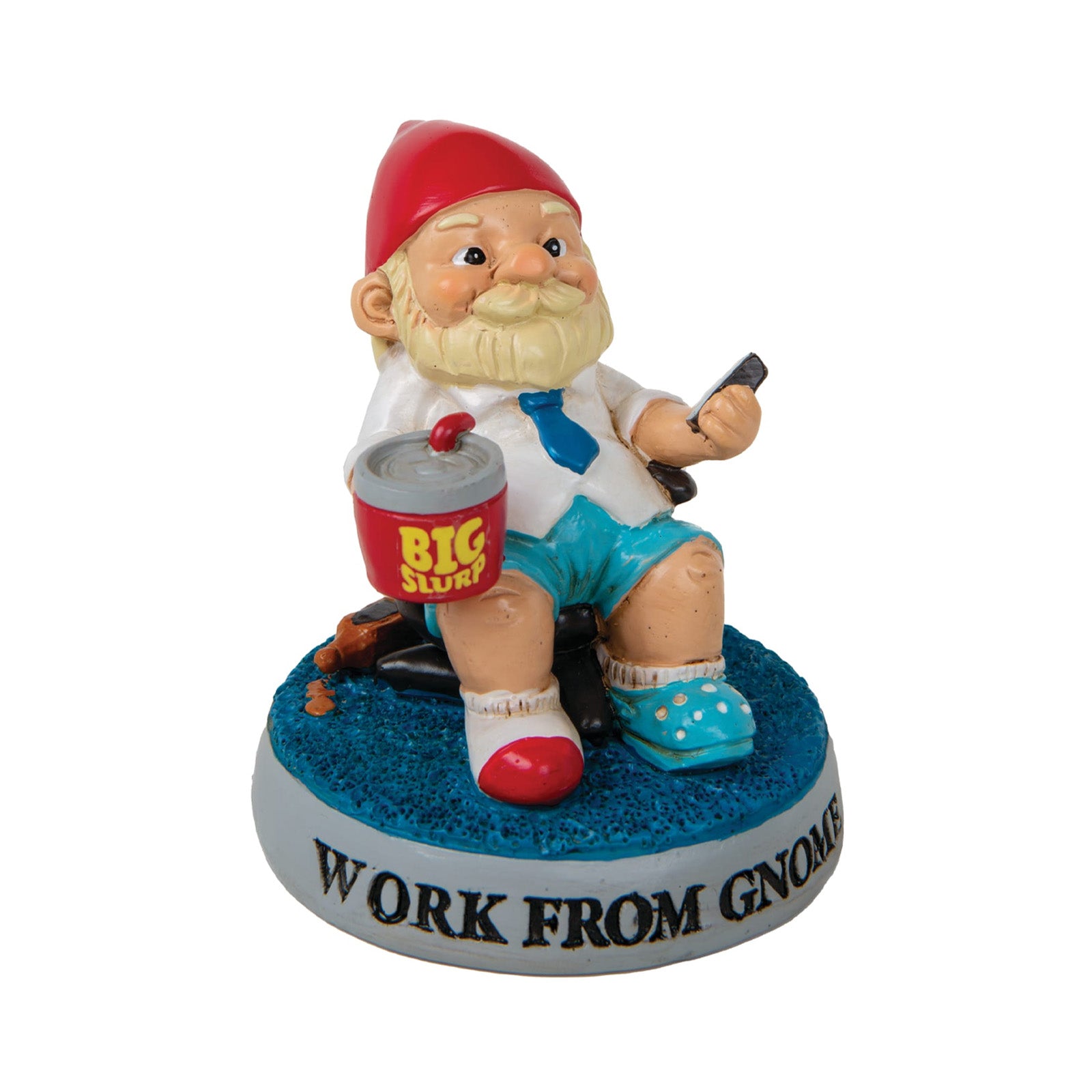 Male Work From Home - Desktop Gnome