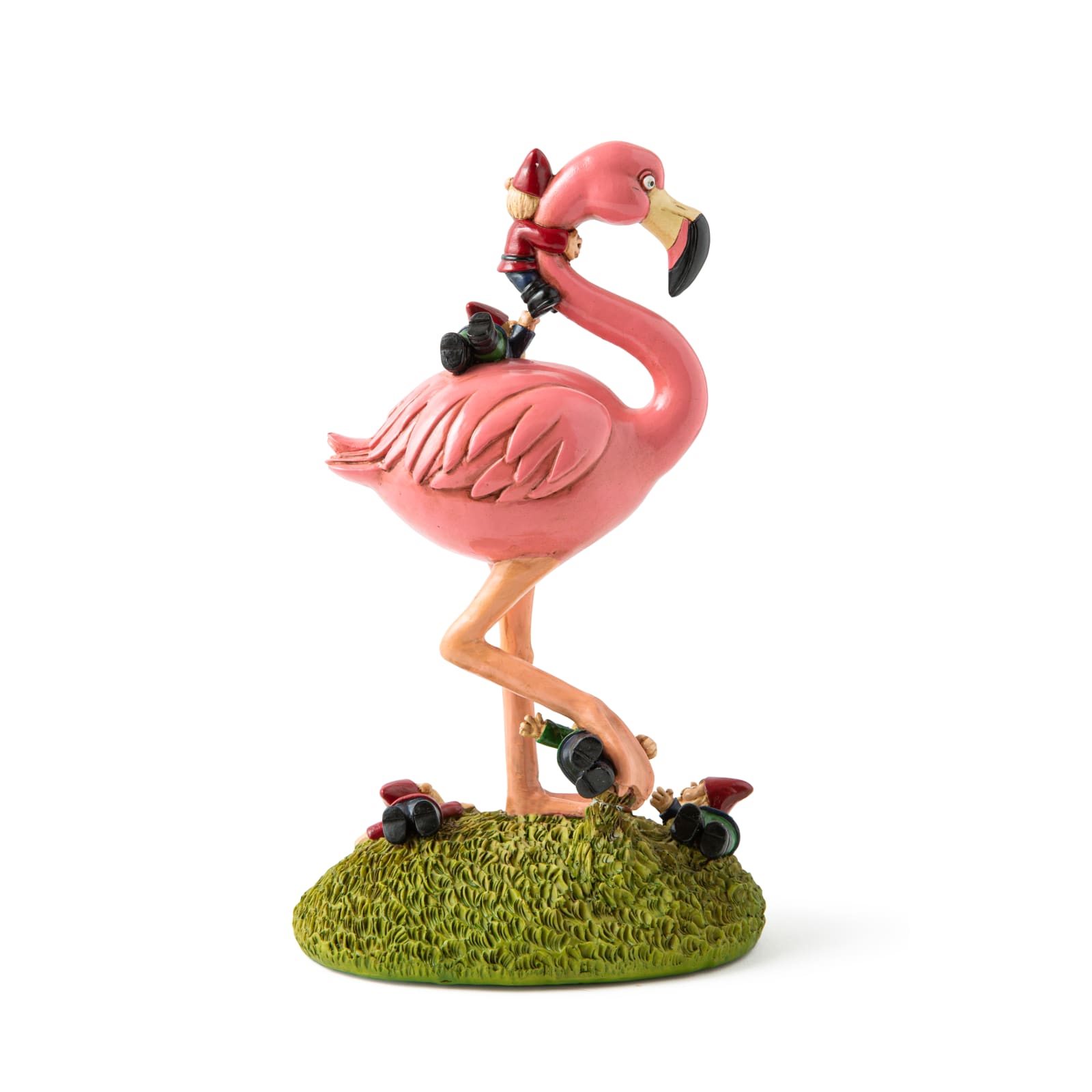 Giddy-UP Flamingo Gnome